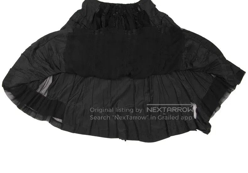 Comme des Garcons Comme Des Garcons size L Broken bride black vintage lace f Size 25" / US 0 / IT 36 - 8 Thumbnail