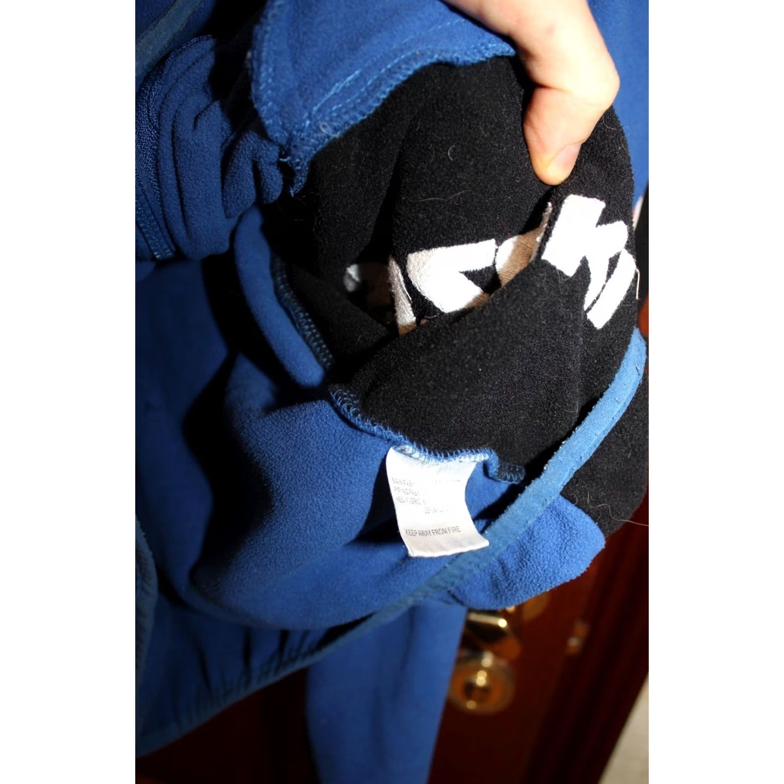 Vintage Vintage Suzuki Team GSX-R Official Fleece Full Zip Jacket Men XL Blue - Motor Sport, 2000s, GSX-R, Team, Fleece, Zip Jacket, Mens Size US XL / EU 56 / 4 - 4 Thumbnail