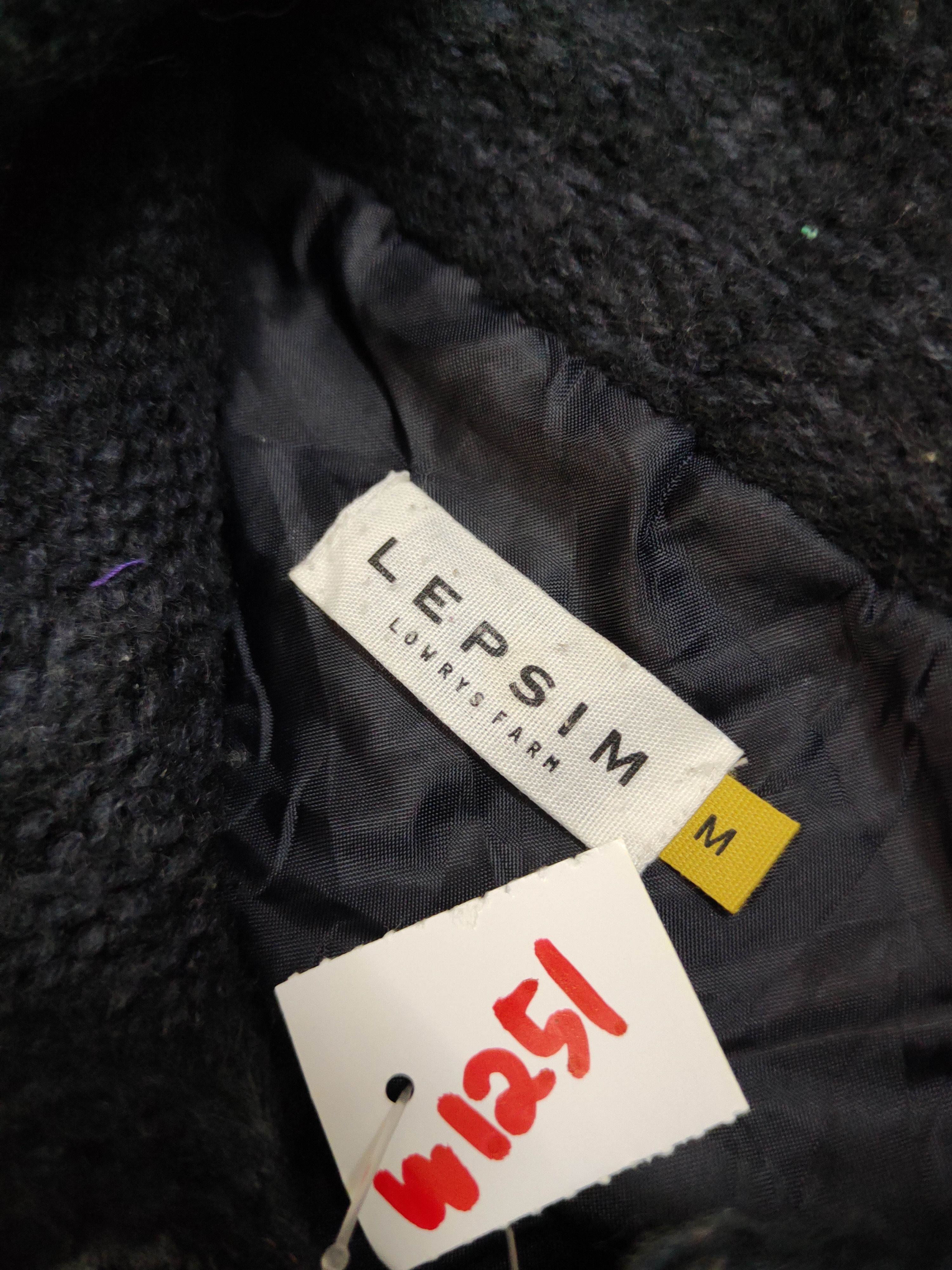Homespun Knitwear × Japanese Brand Lepsim-Lowrys Farm Black Knitwear Sweaters #1251 Size M / US 6-8 / IT 42-44 - 11 Thumbnail