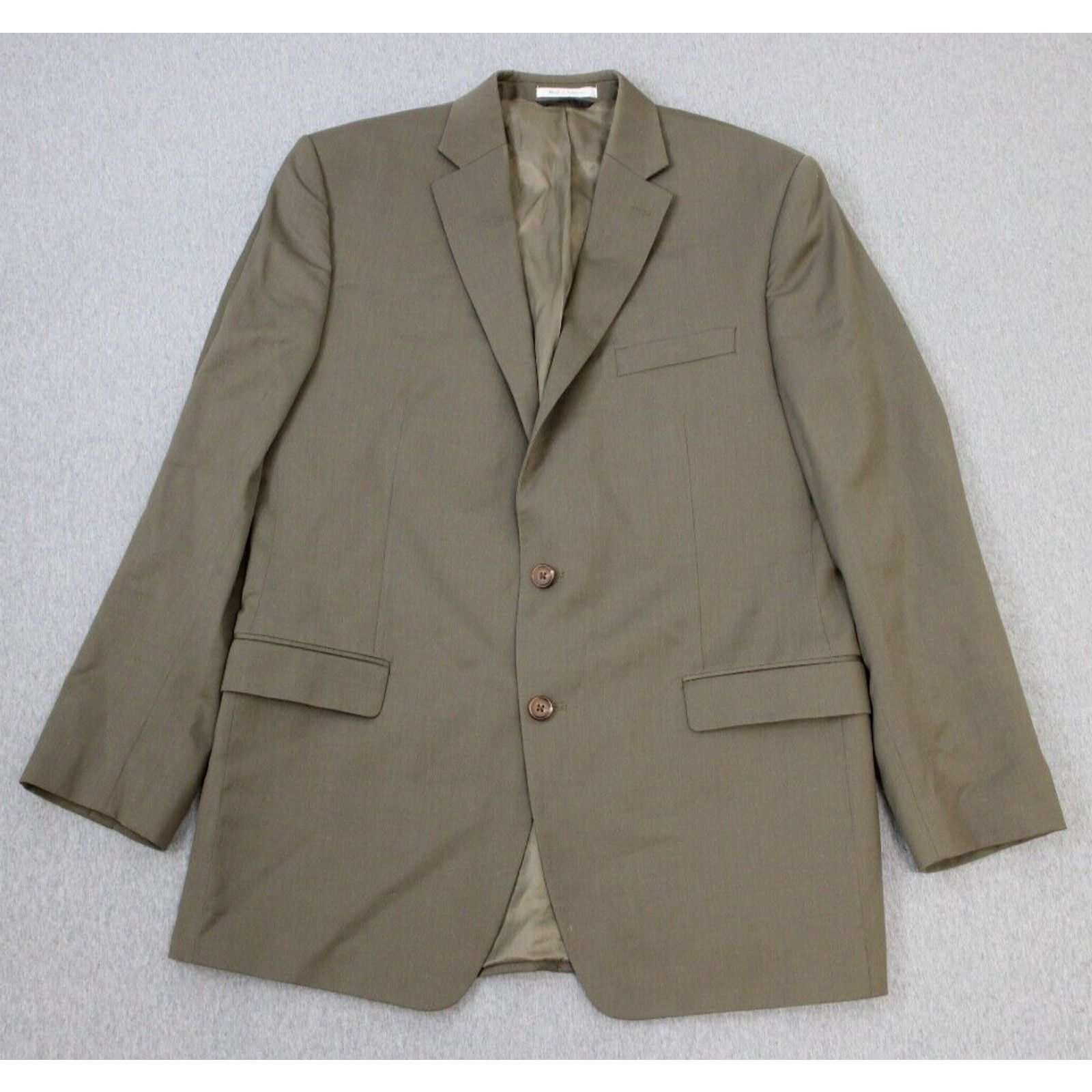 Lauren Ralph Lauren Lauren Ralph Lauren Blazer Mens 42L Beige 100% Wool Size 42L - 1 Thumbnail