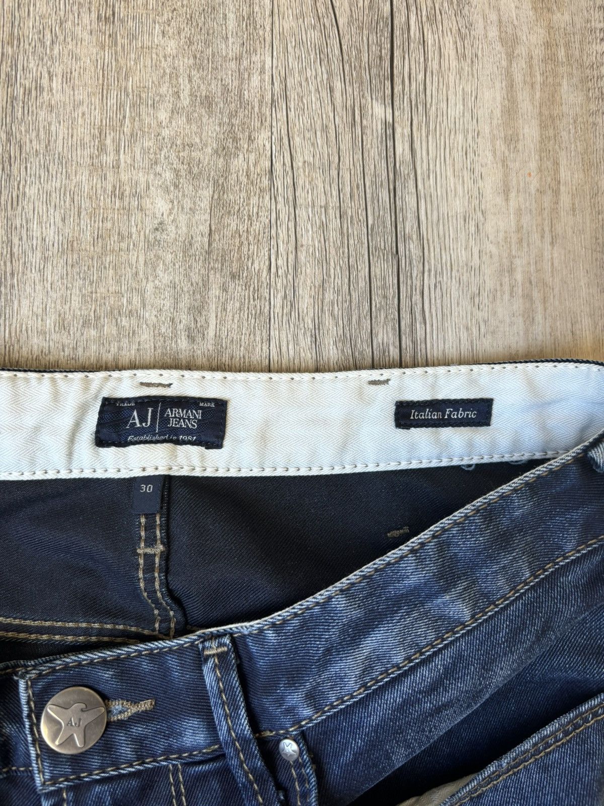 Armani × Vintage Armani Jeans Size US 30 / EU 46 - 4 Thumbnail
