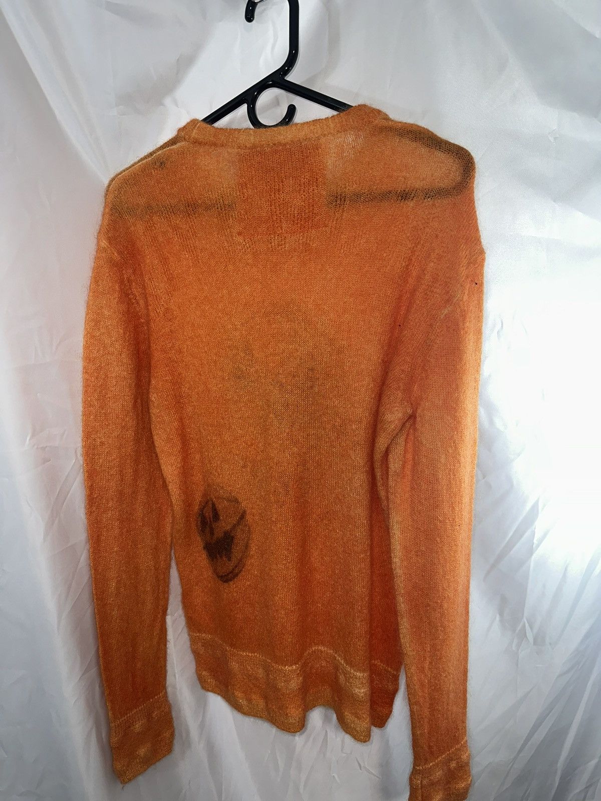 Givenchy Givenchy Pumpkin Mohair Sweater Size US XL / EU 56 / 4 - 7 Thumbnail