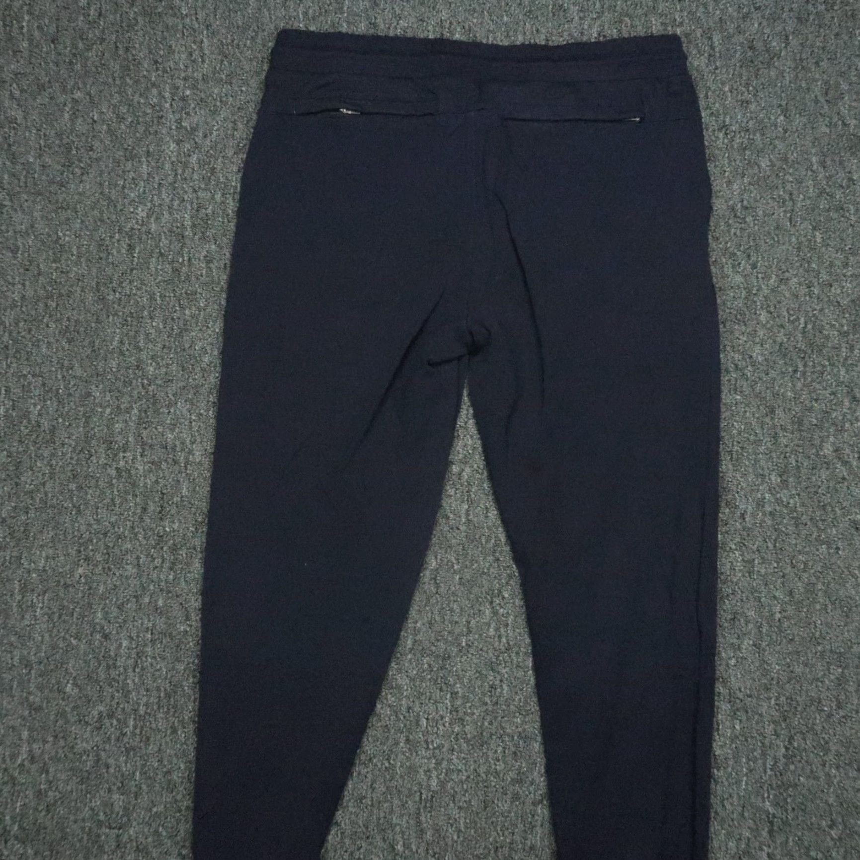 UES Clothing Cuts Clothing Men's Large Blue Jogger Pants with Zip Pocket - Athletic Activewear Size US 33 - 6 Thumbnail