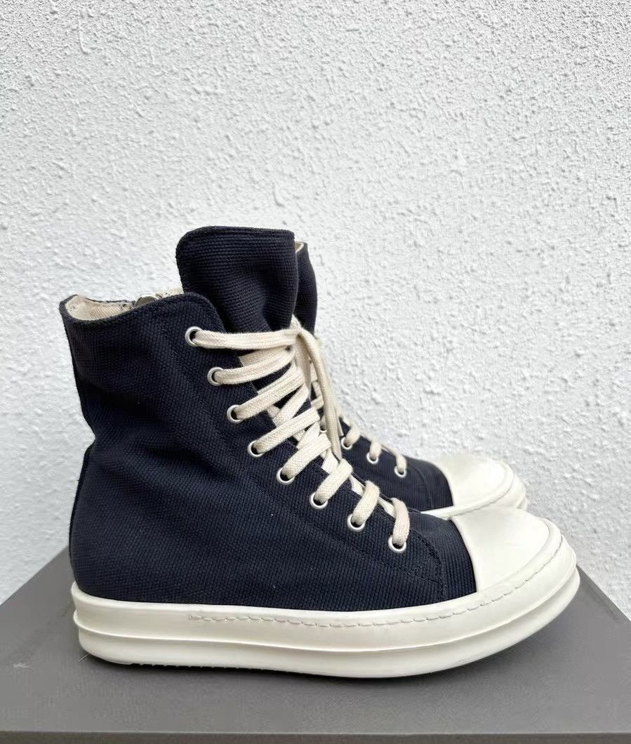 Rick Owens Rick Owens DRKSHDW High-Top Sneakers with Robot Logo Size US 7 / IT 37 - 1 Thumbnail