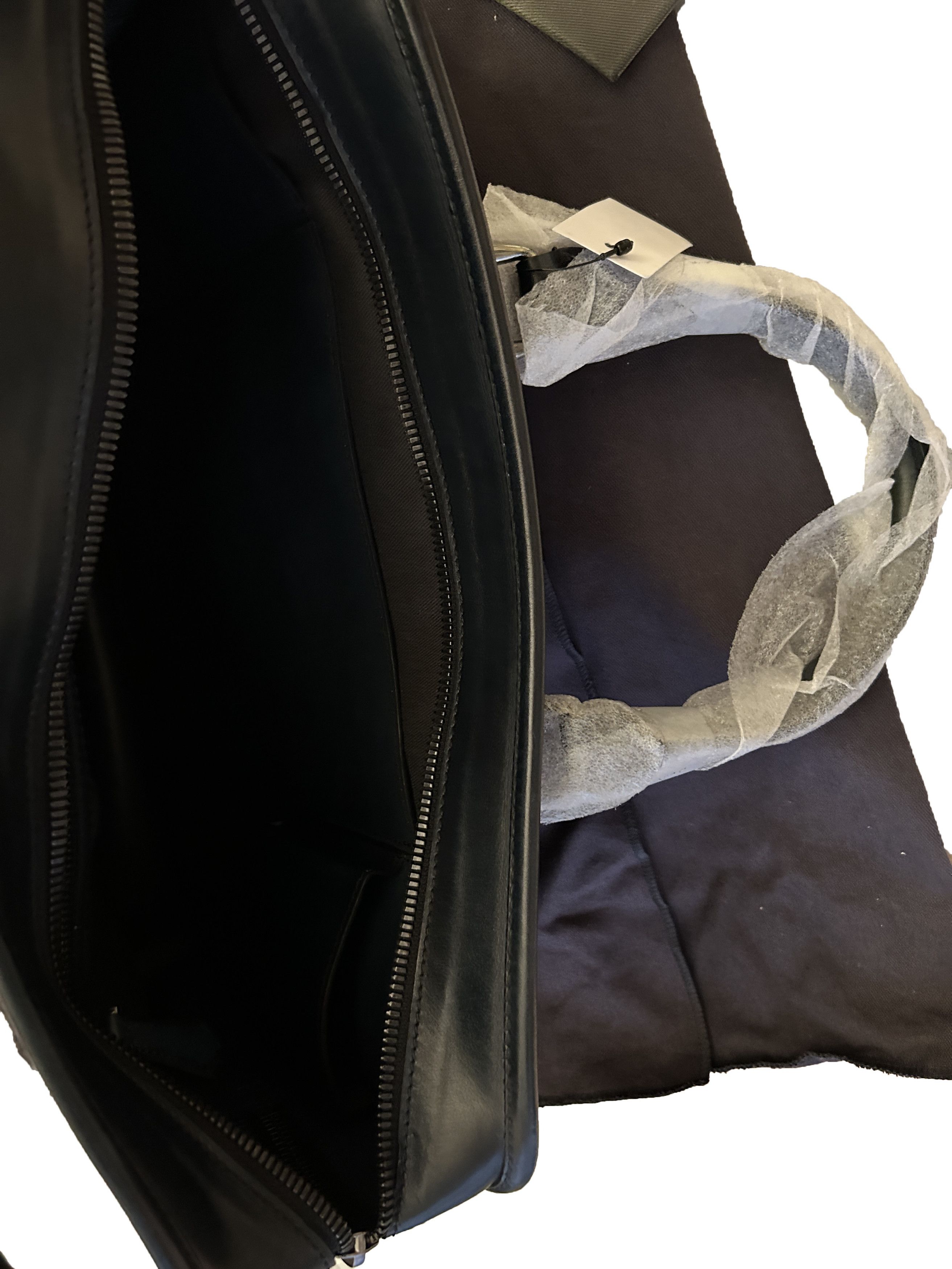 Berluti Berluti Un Jour Leather Briefcase | Dark Emerald Green Size ONE SIZE - 8 Thumbnail