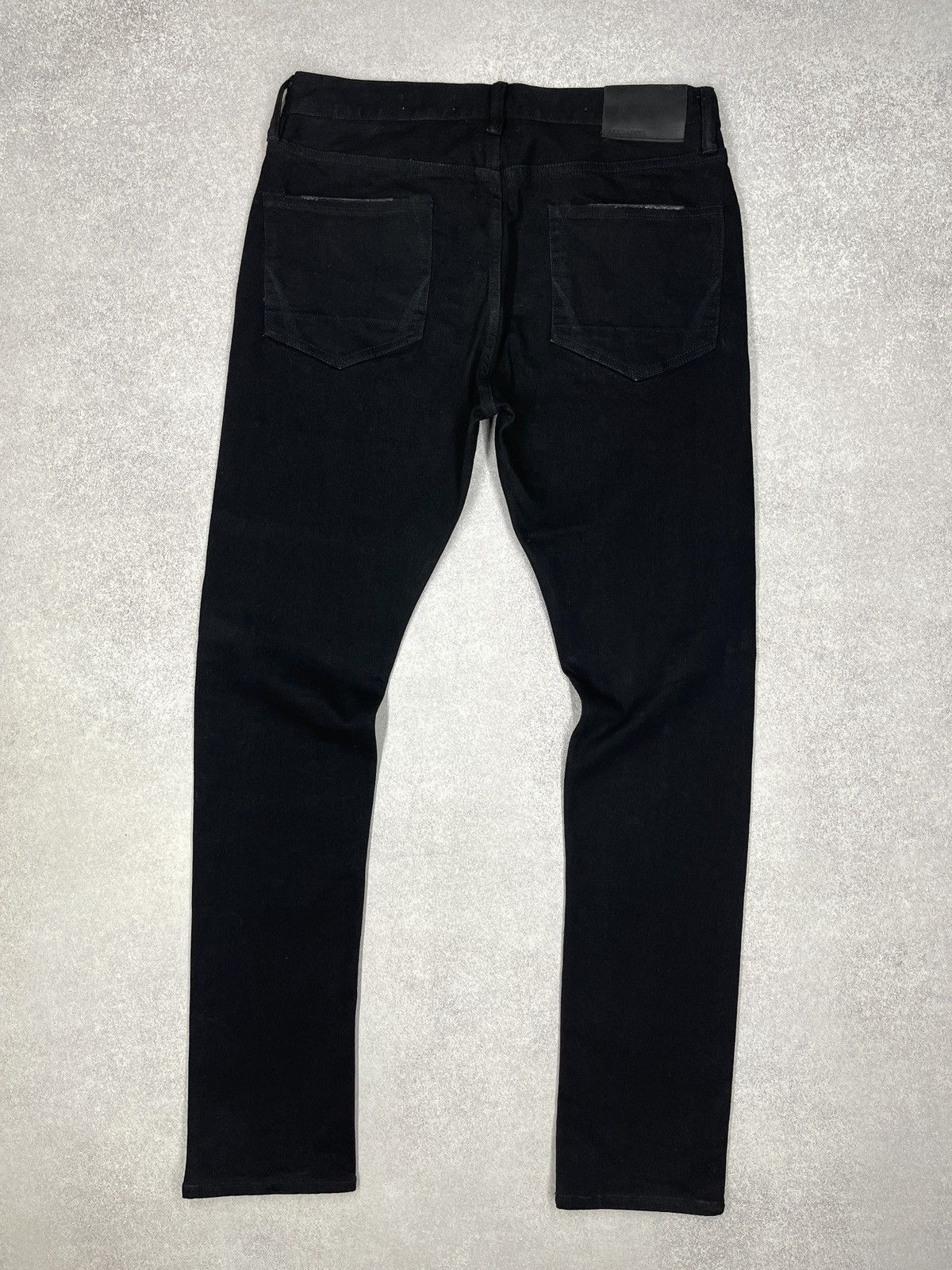Allsaints Mens AllSaints Cigarette Block Denim Jeans Size 32 Size US 32 / EU 48 - 2 Thumbnail
