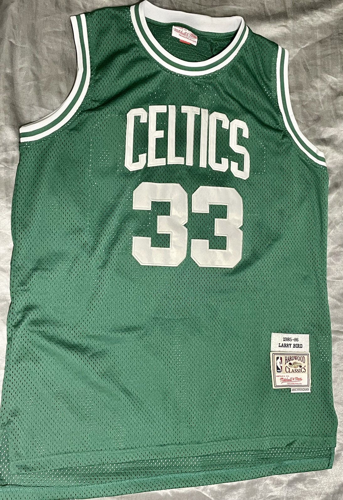 Men's Boston Celtics Larry Bird Mitchell & Ness Classic