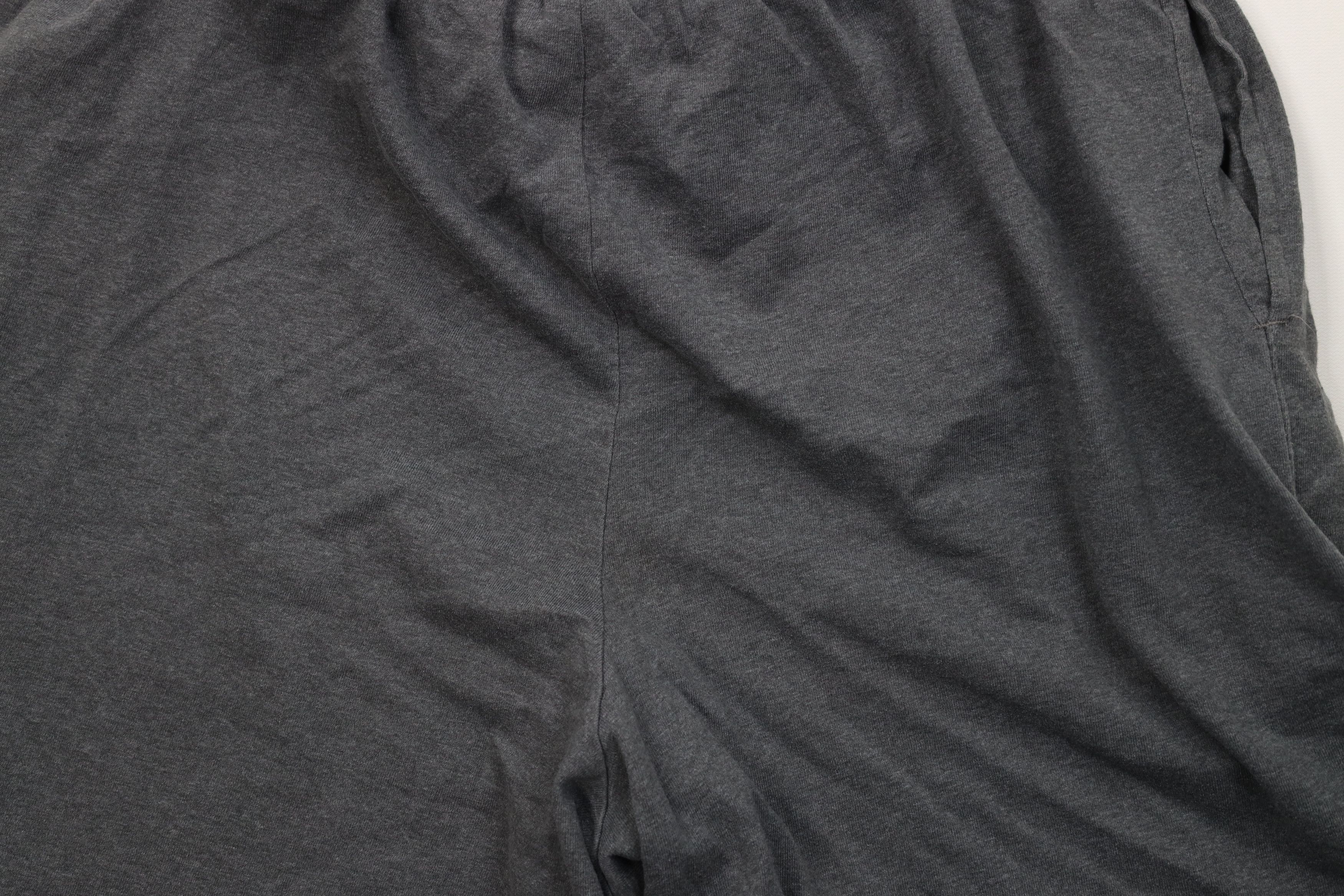 Champion Vintage Y2K Champion Logo Above Knee Shorts Heather Gray Size US 36 / EU 52 - 10 Thumbnail