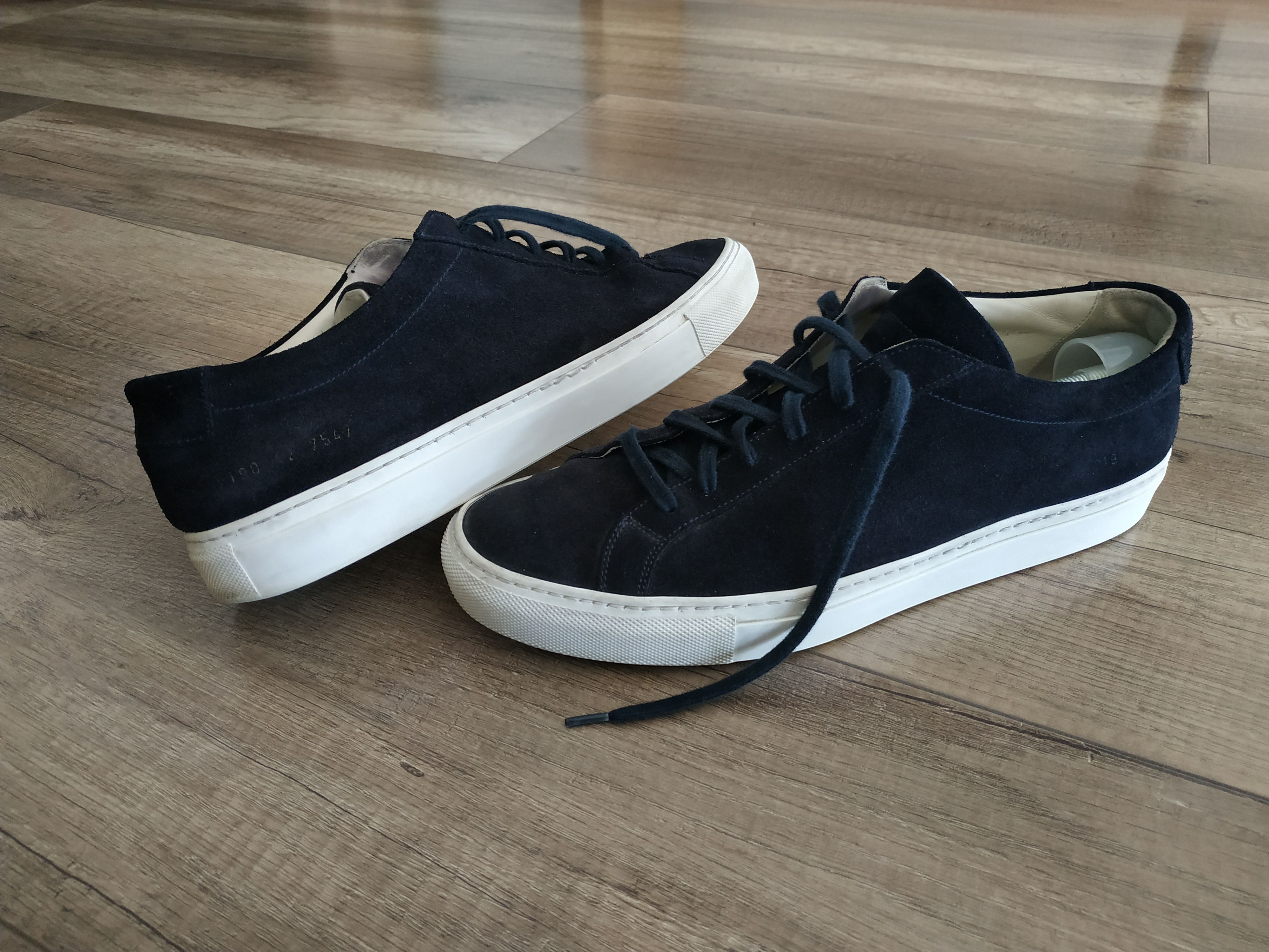 Common Projects COMMON PROJECTS Men’s Navy Suede Sneakers Shoes, EU 42/43 Size US 9.5 / EU 42-43 - 1 Thumbnail