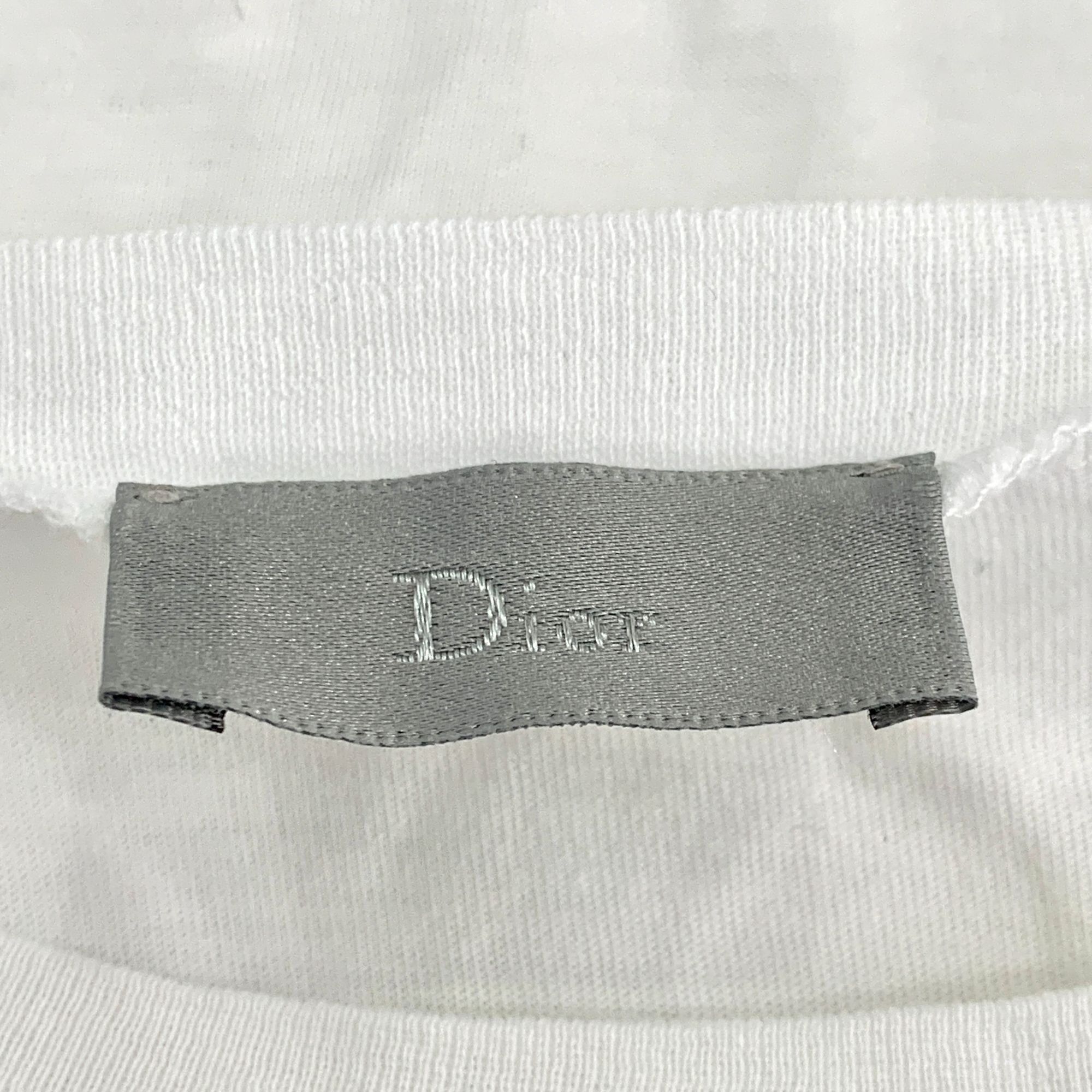 Dior Dior White Bee Embroidered Short-Sleeve T-Shirt (Size S) Size US S / EU 44-46 / 1 - 2 Thumbnail