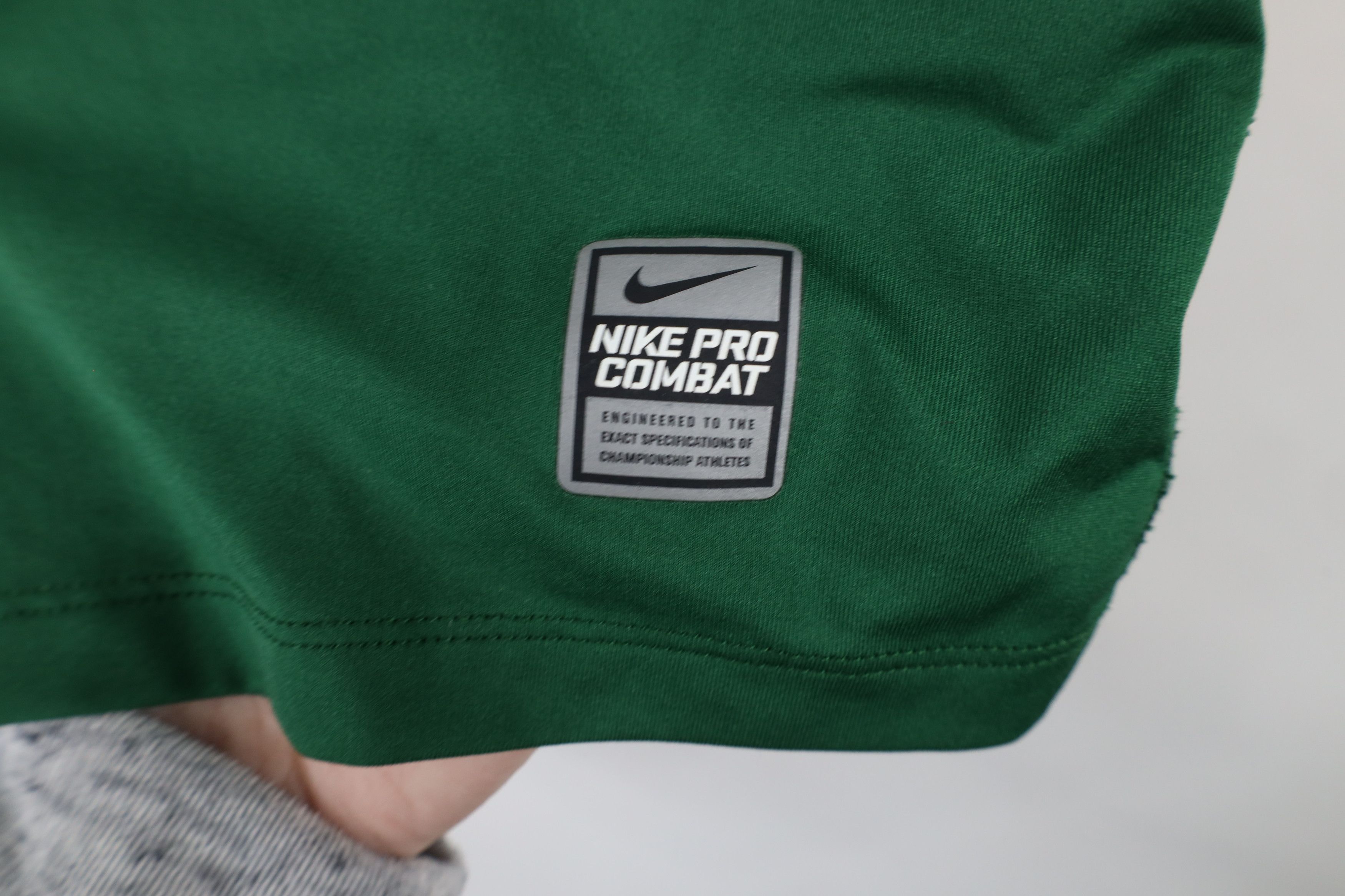 Vintage Vintage Pro Combat Compression Gym Training T-Shirt Green Size US L / EU 52-54 / 3 - 8 Thumbnail