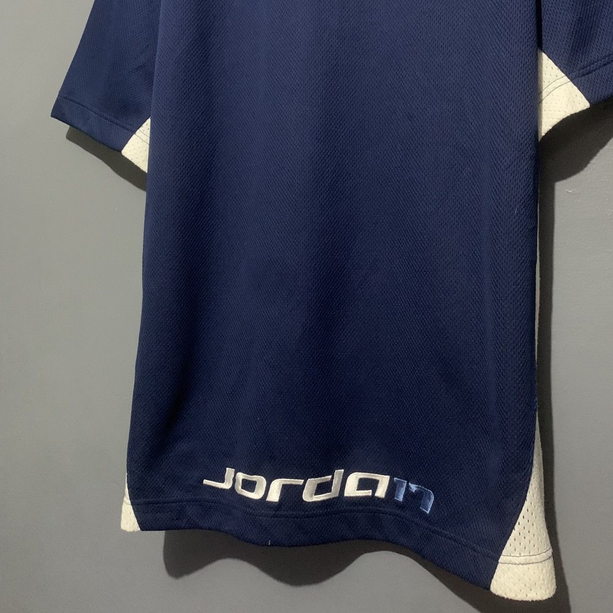 Jordan Brand × Vintage Y2K JORDAN WARMUP JERSEY Size US L / EU 52-54 / 3 - 4 Thumbnail