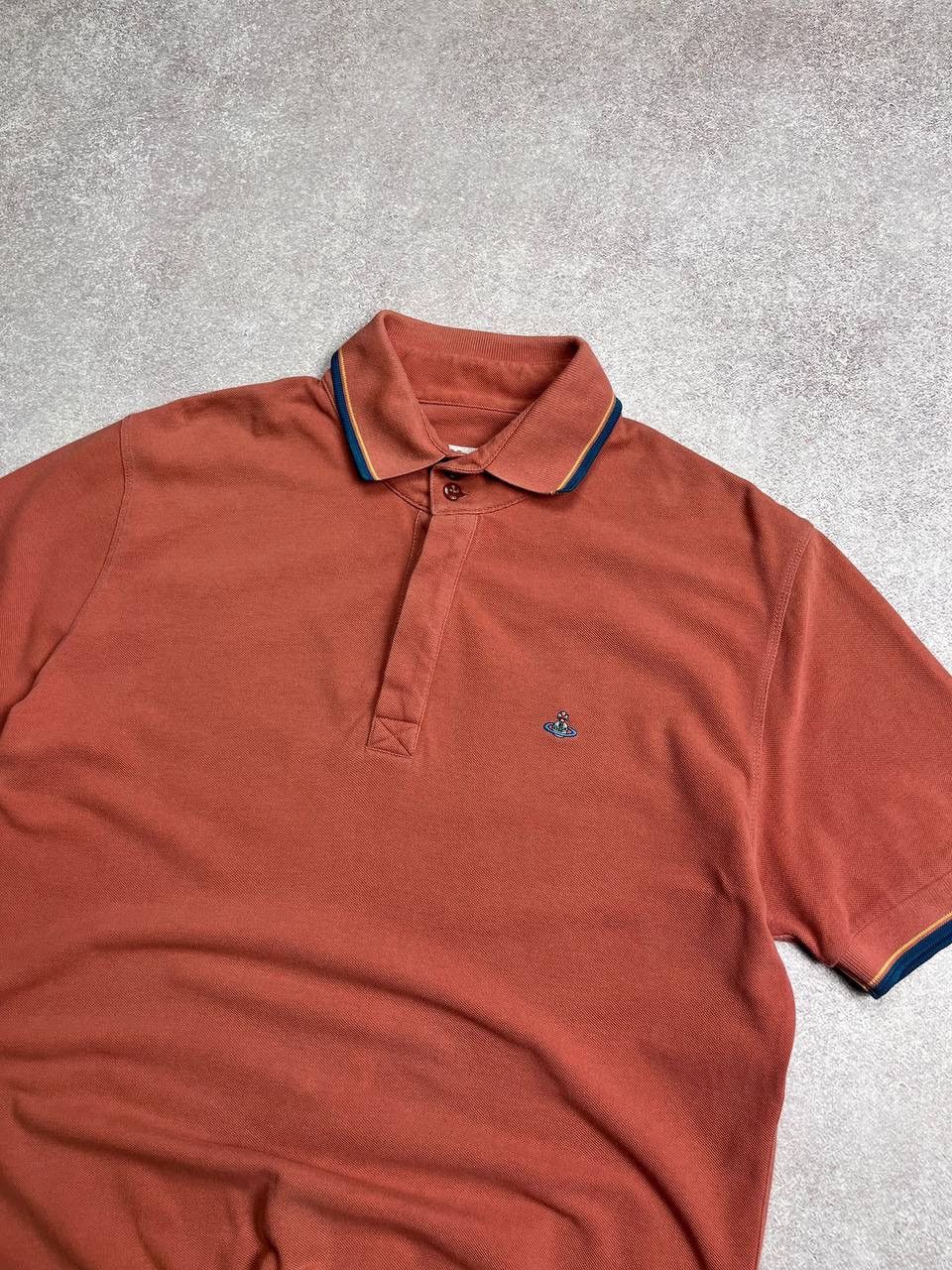 Vintage Vintage Vivienne Westwood Orb Saturn Logo Polo Shirt L Size US L / EU 52-54 / 3 - 3 Thumbnail