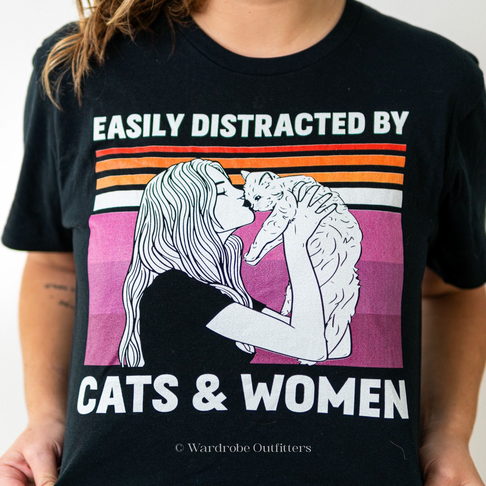 Designer Bisexual Pride x Kitties Tee Size S / US 4 / IT 40 - 1 Thumbnail