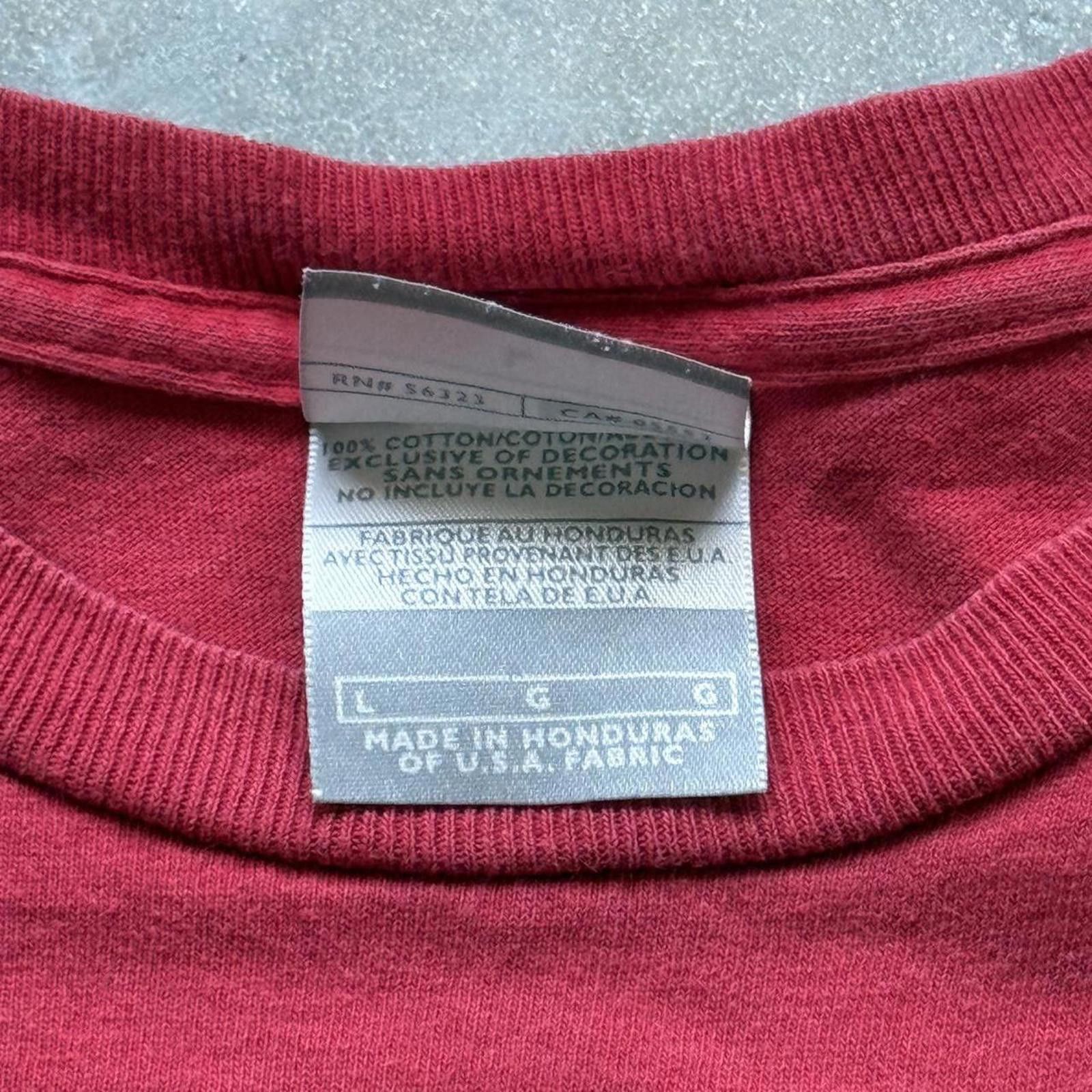 Nike 2000s Nike Air Logo Vintage Y2K Faded Graphic T-Shirt Size US L / EU 52-54 / 3 - 4 Thumbnail