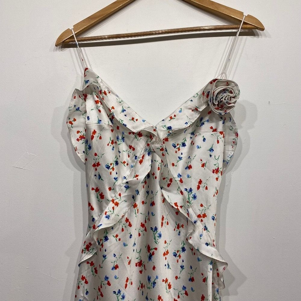 Other Bardot Olea Ivory Ditsy Floral Slip Maxi Dress Small Size S / US 4 / IT 40 - 2 Thumbnail