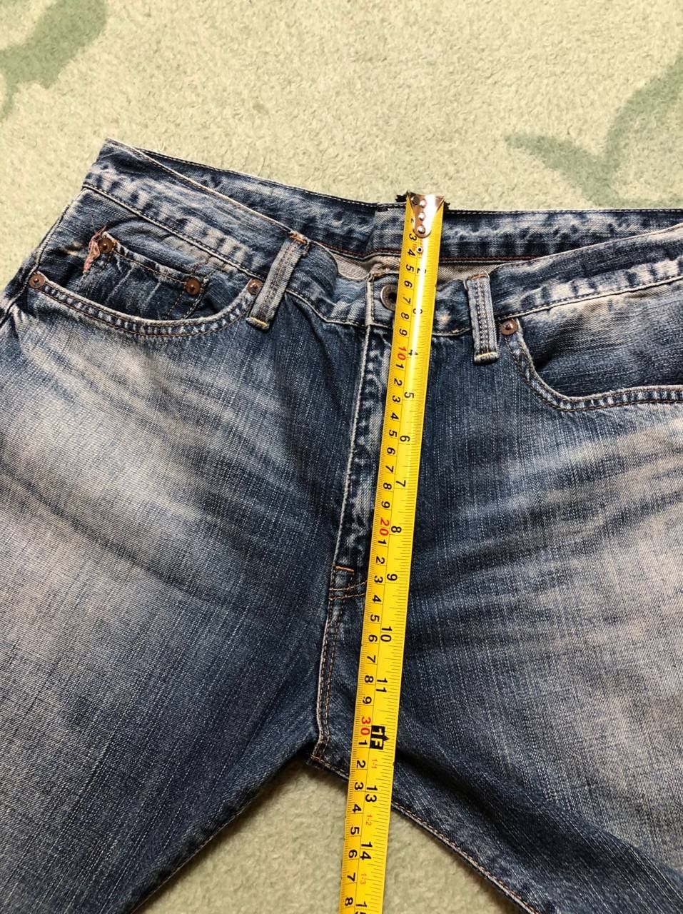 Polo Ralph Lauren Polo Ralph Lauren Vintage Distressed Thrashed Jeans Logo Y2K Size US 29 - 9 Thumbnail