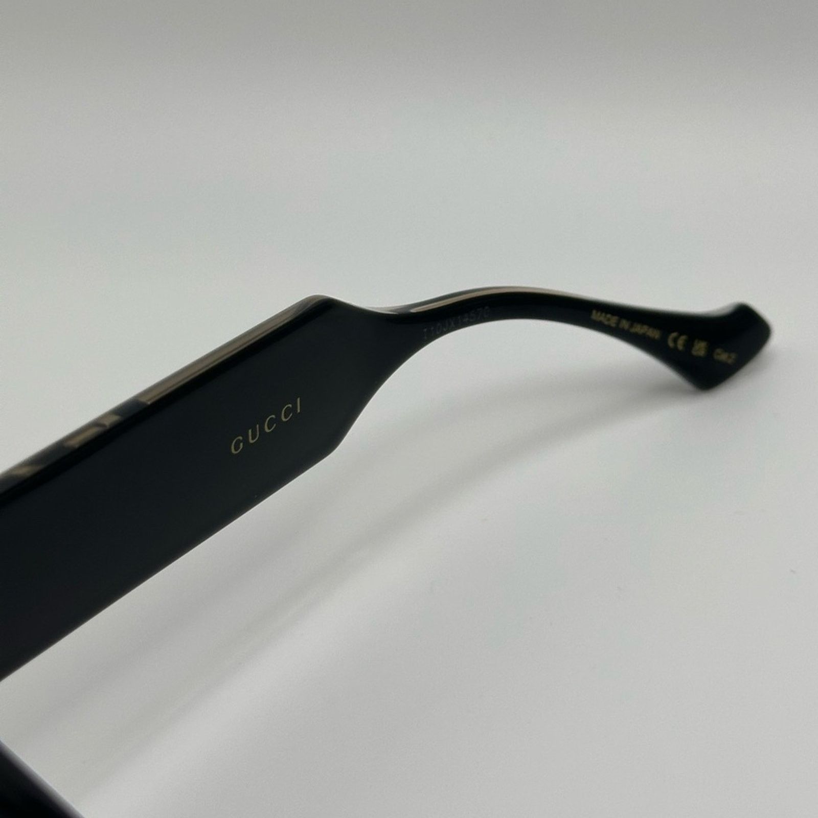 Gucci NEW Gucci Sunglasses GG1553S 001 Black Grey Gradient Women Size ONE SIZE - 8 Thumbnail