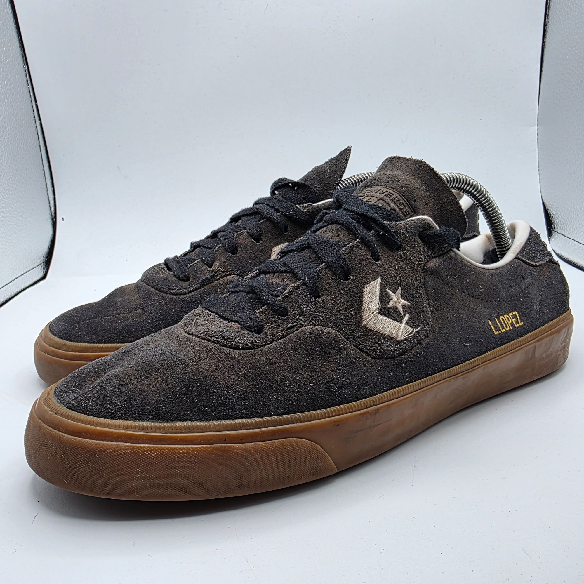 Converse Converse Louie Lopez Pro Mens Size 10 Black Brown Sneaker Sh Size US 10 / EU 43 - 4 Thumbnail