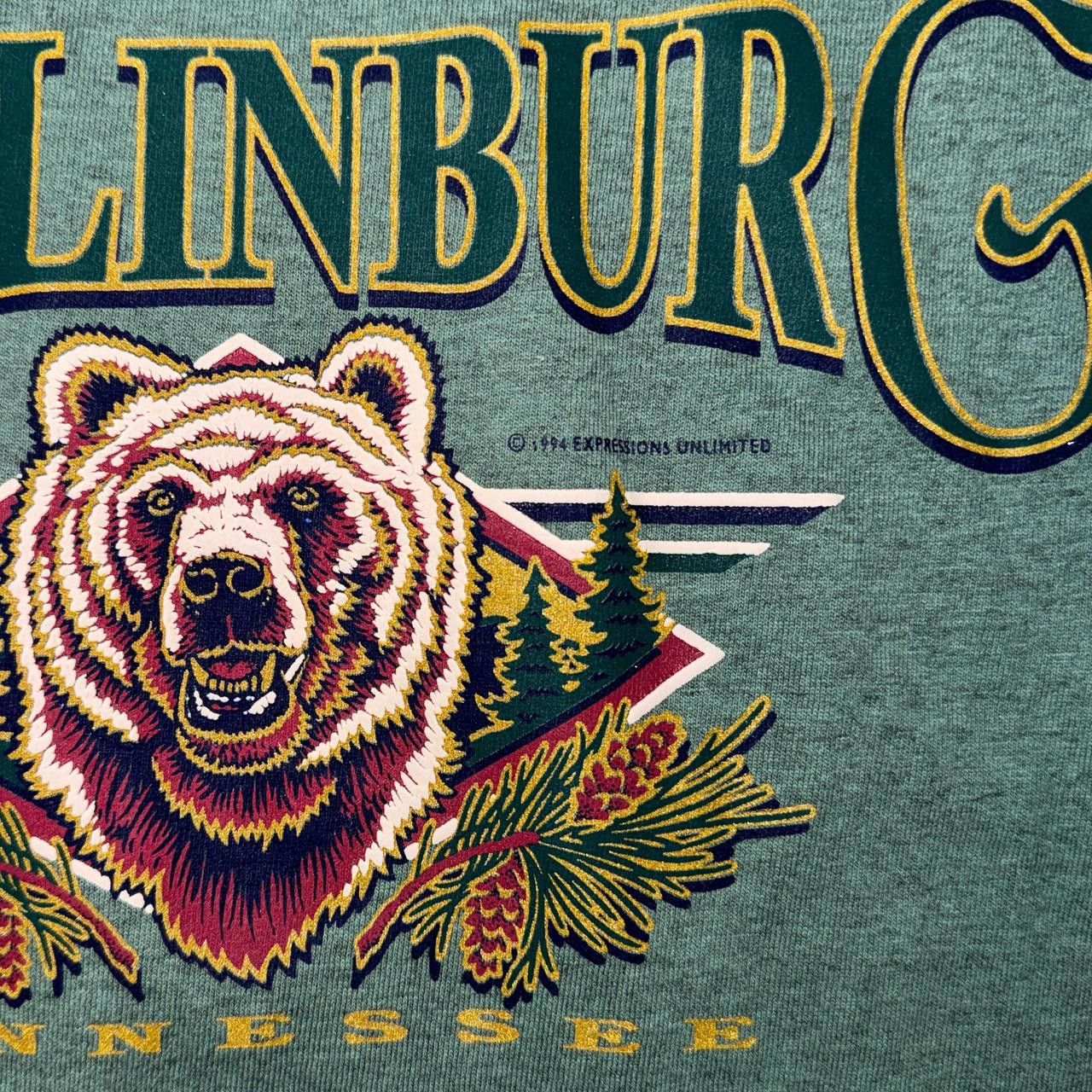 Designer single stitch 1994 Gatlinburg Tennessee graphic bear tee Size US M / EU 48-50 / 2 - 2 Thumbnail