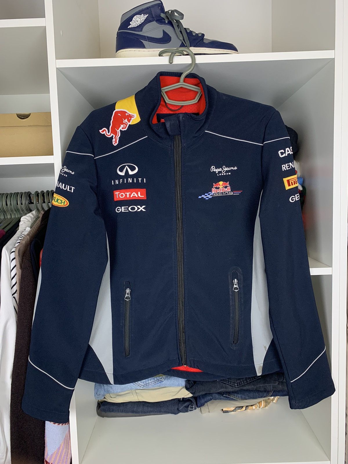 Red Bull Racing Infiniti Pepe Jeans Softshell Jacket Outerwear