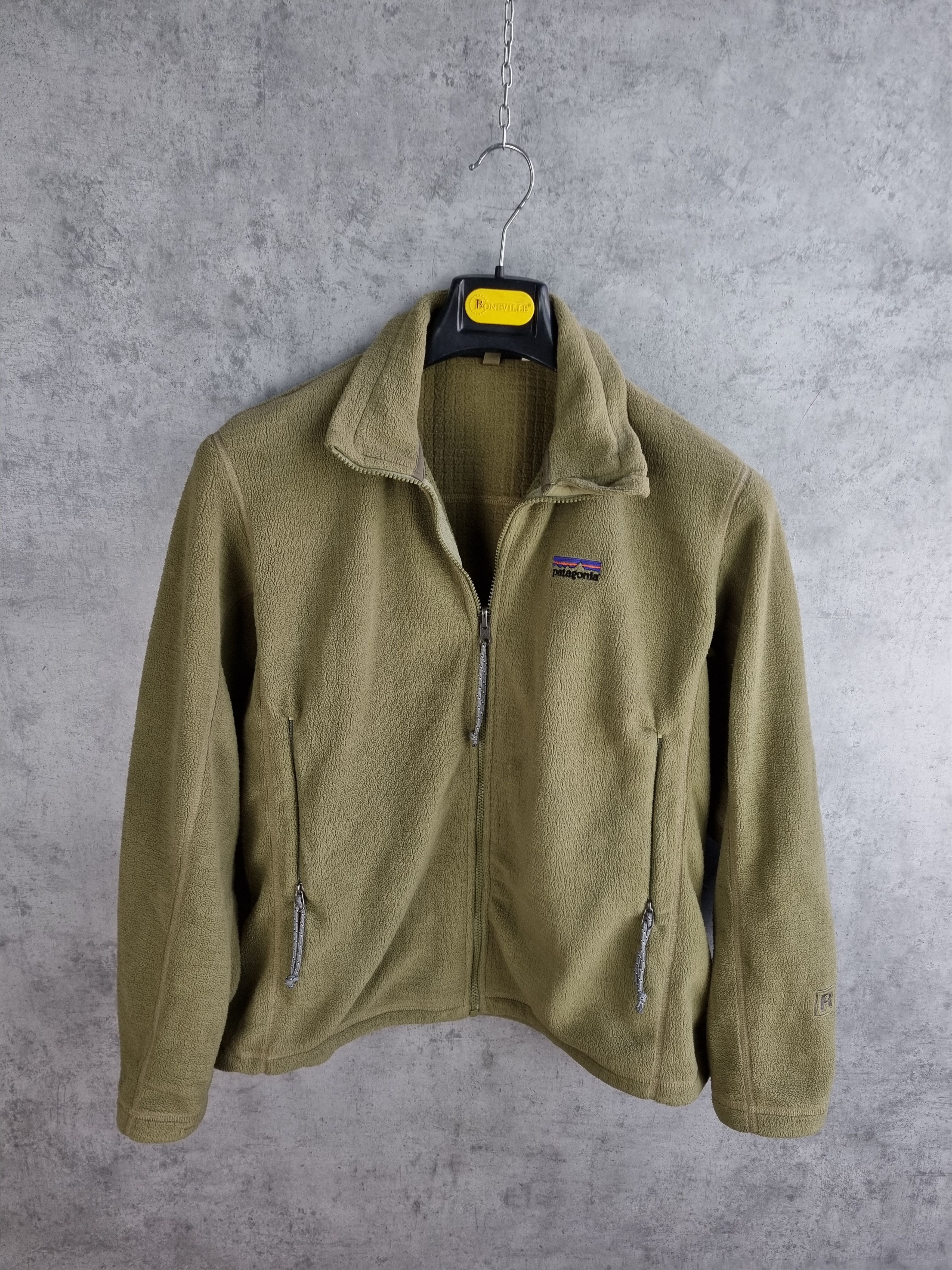 image of Outdoor Life x Patagonia Military Fleece Light Jacket in Military Olive, Men's (Size Medium)