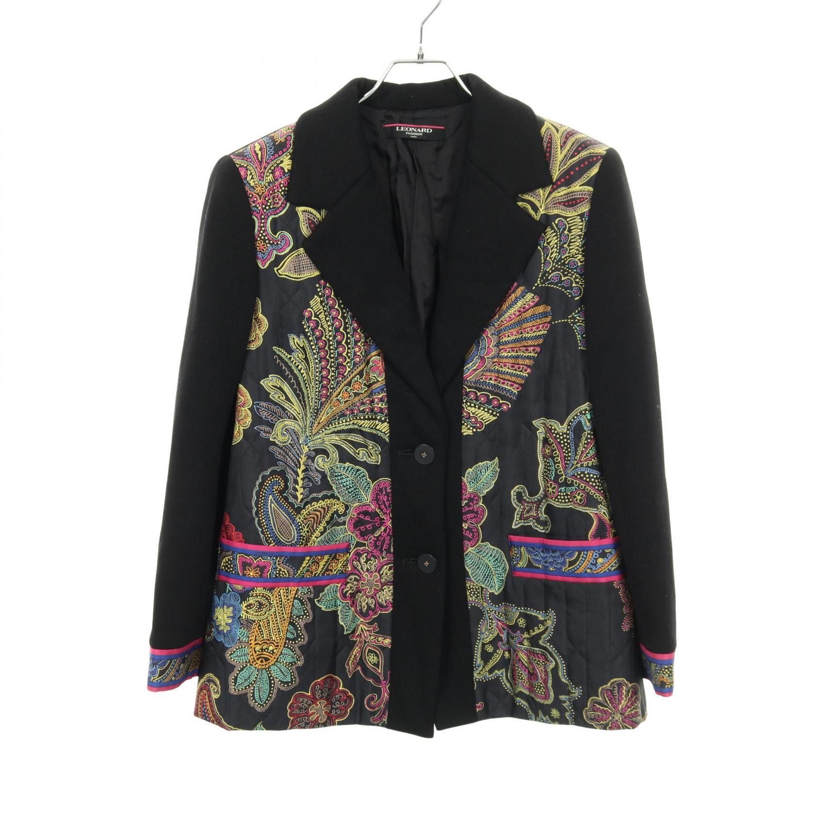 Other Leonard LEONARD FASHION Wool Silk Outerwear Textile Outerwear DUTY FREE for USA Size ONE SIZE - 1 Thumbnail