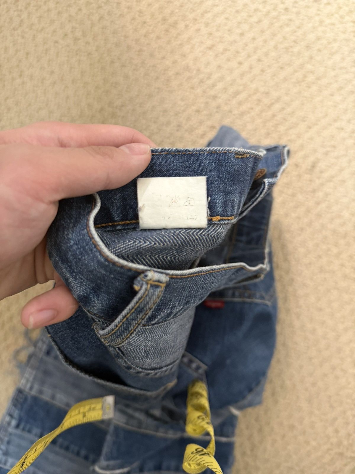 Hysteric Glamour 2000s Hysteric Glamour Flare "Hagi" Kinky Denim Jeans Size US 28 / EU 44 - 10 Thumbnail