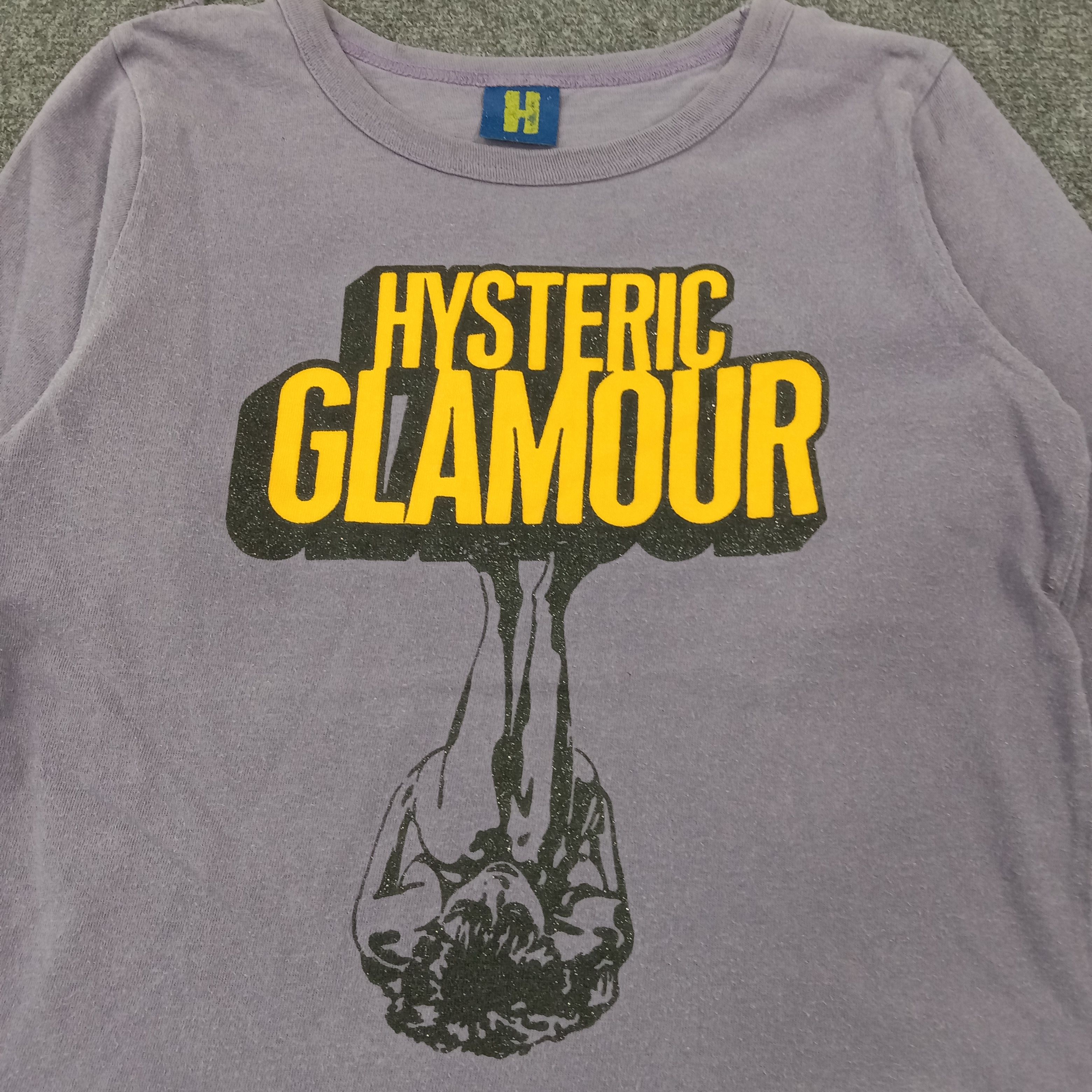 Hysteric Glamour × Japanese Brand × Vintage Hysteric Glamour Japanese Brand Tshirt Size L / US 10 / IT 46 - 2 Thumbnail