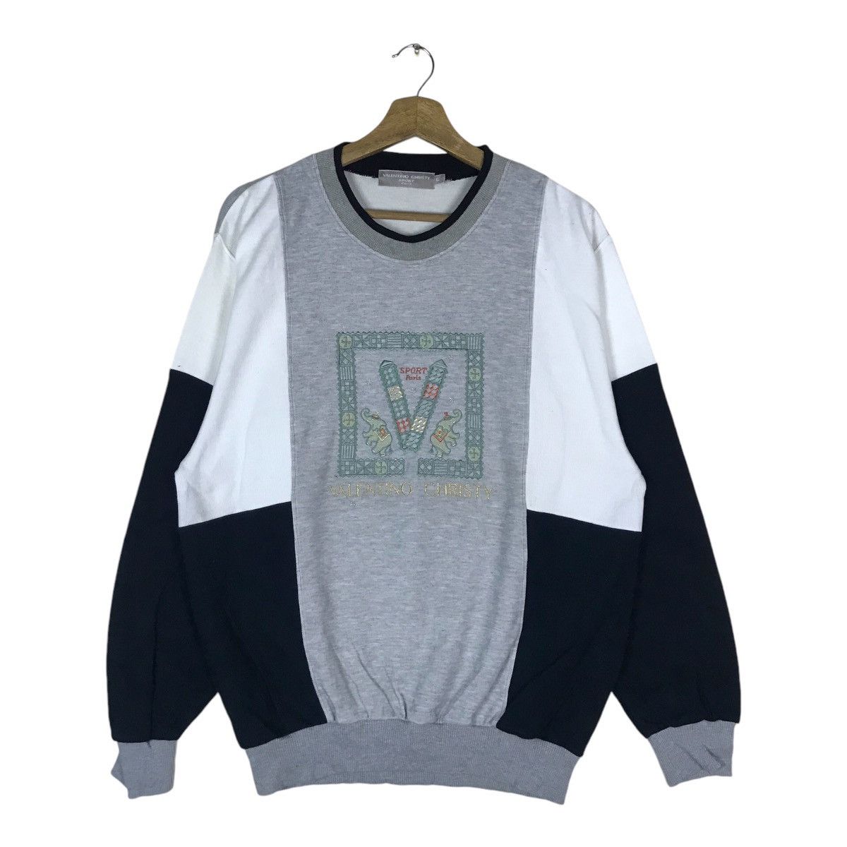 Vintage Valentino Christy Sport Paris Pullover Jumper