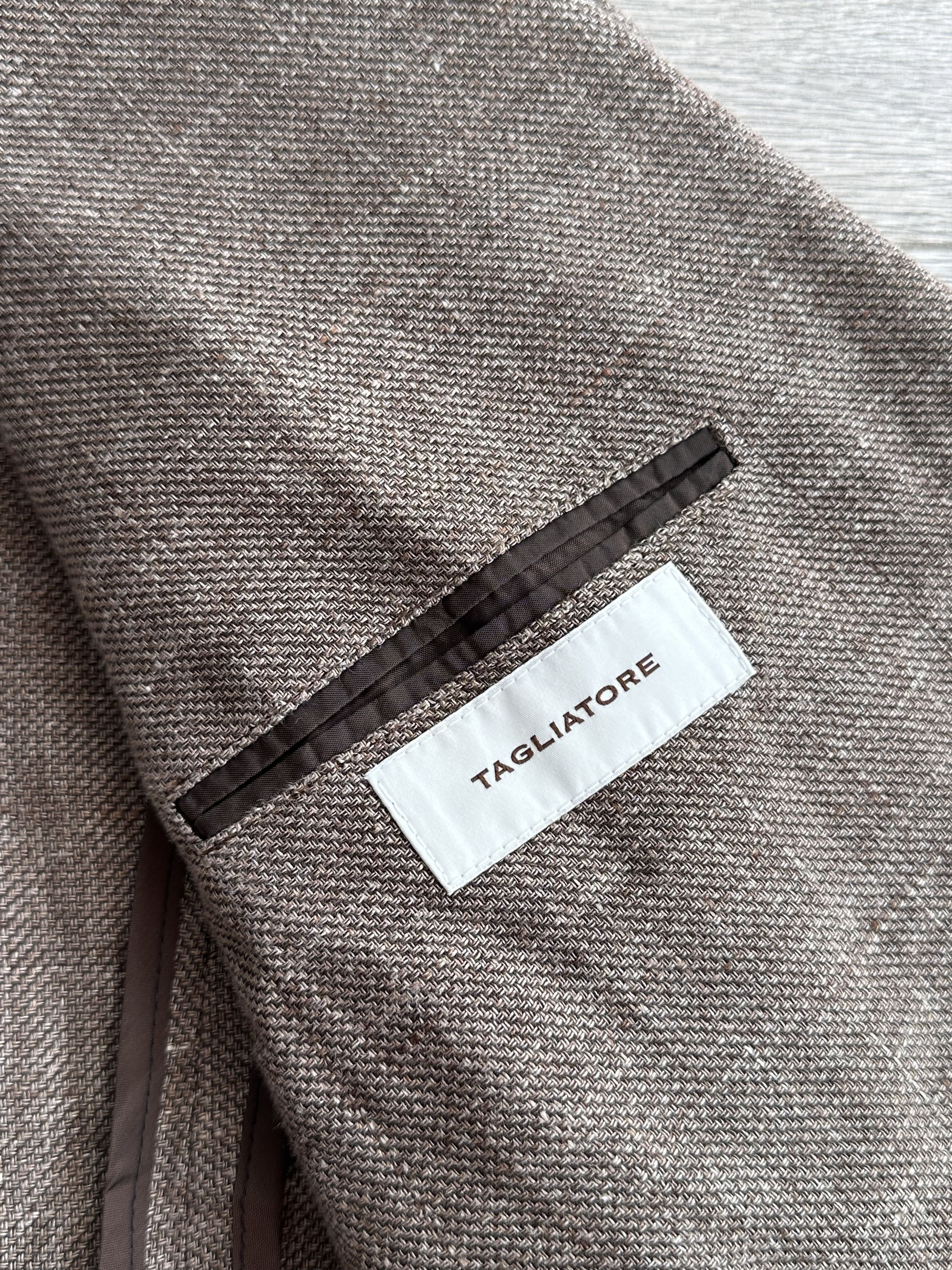 Tagliatore Tagliatore Linen Blazer Size 54R - 10 Thumbnail