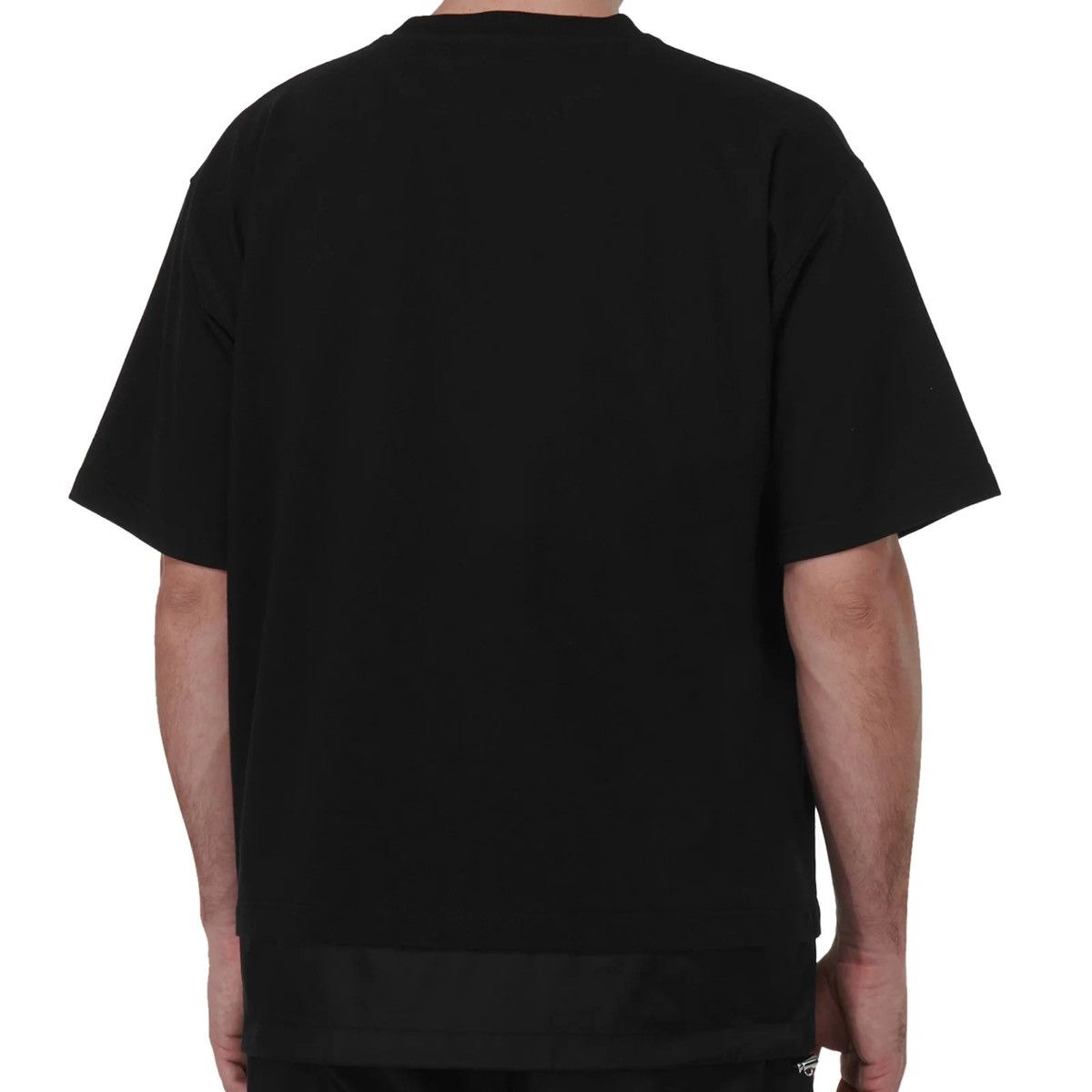 Prada 🔥1500$ Prada Logo Re-Nylon Jersey T Shirt/Prada Logo T shirt Size US L / EU 52-54 / 3 - 21 Thumbnail