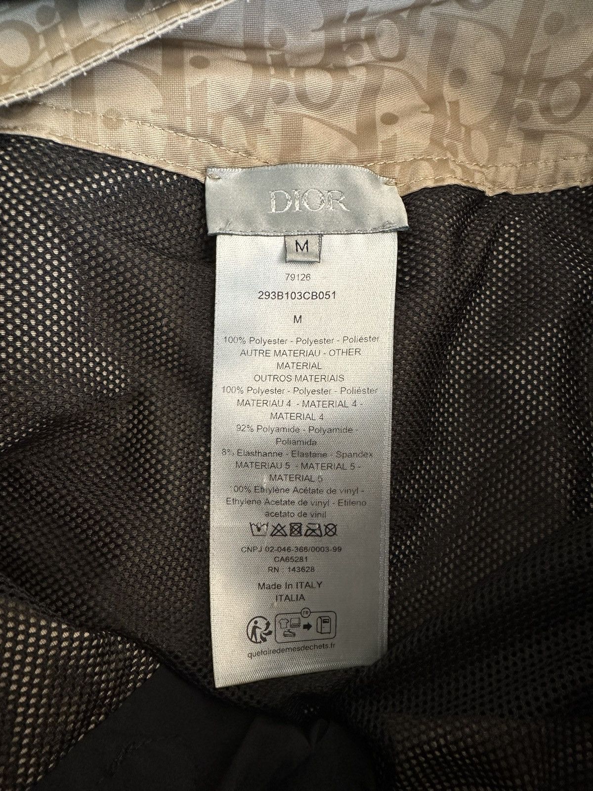 Dior DIOR MONOGRAM SWIM SHORTS SZ-M Size US 32 / EU 48 - 3 Thumbnail