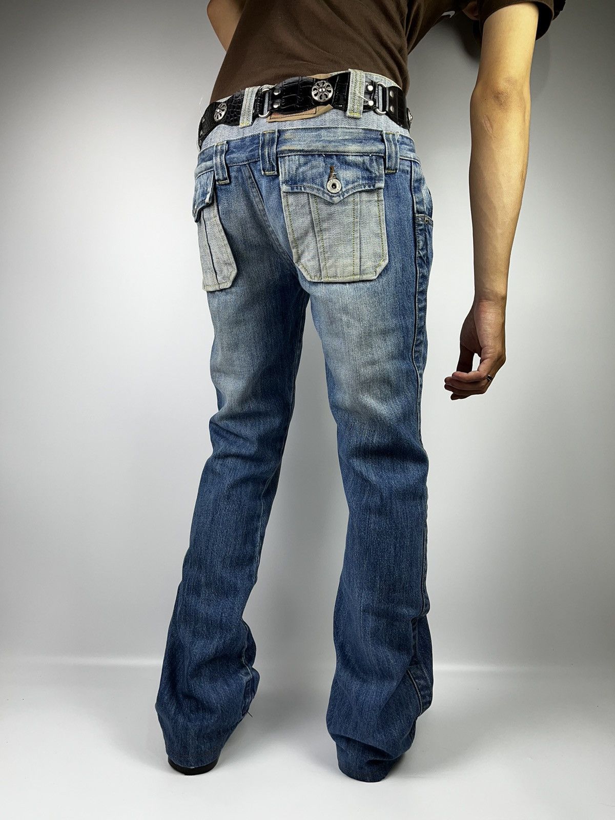 Diesel × If Six Was Nine × Japanese Brand Diesel double waist jeans pant 28x39 Size US 31 - 15 Thumbnail