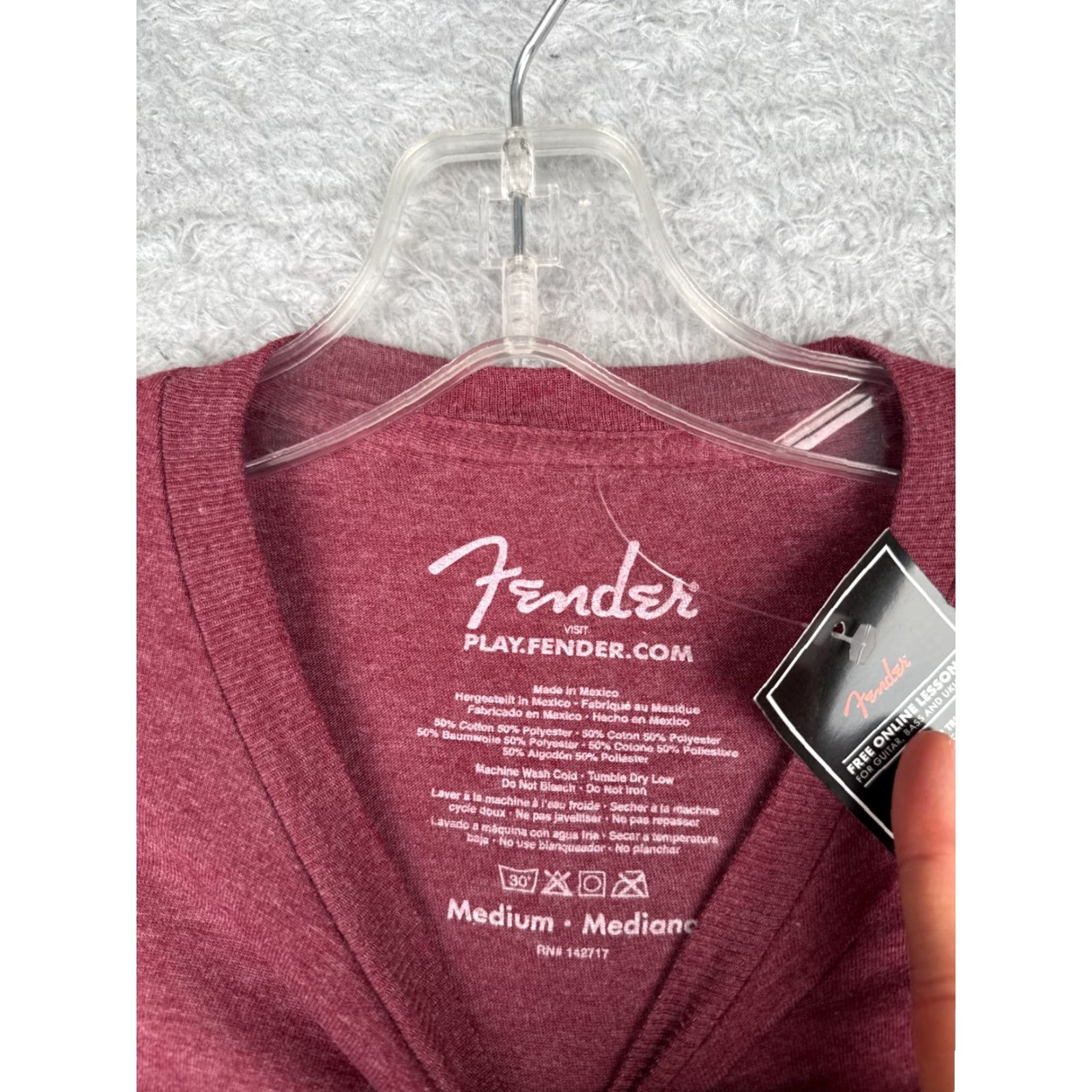 Fender Fender Shirt Men Medium Red Heather California Bear Short Sleeve NEW Shirt Men Medium Red Fender California Bear Short Sleeve NEW Size US M / EU 48-50 / 2 - 7 Thumbnail