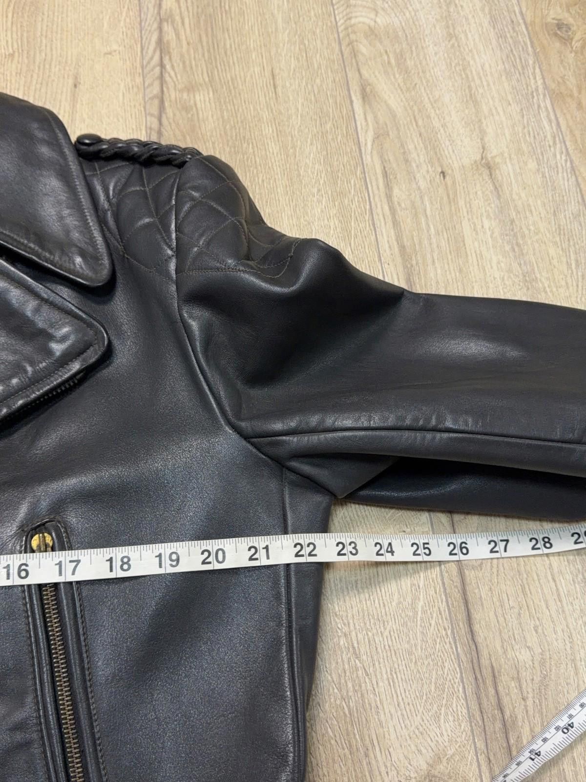 The Unbranded Brand Vintage Mens 1960-70s German Leather Jacket Motorcycle Biker Size US L / EU 52-54 / 3 - 9 Thumbnail