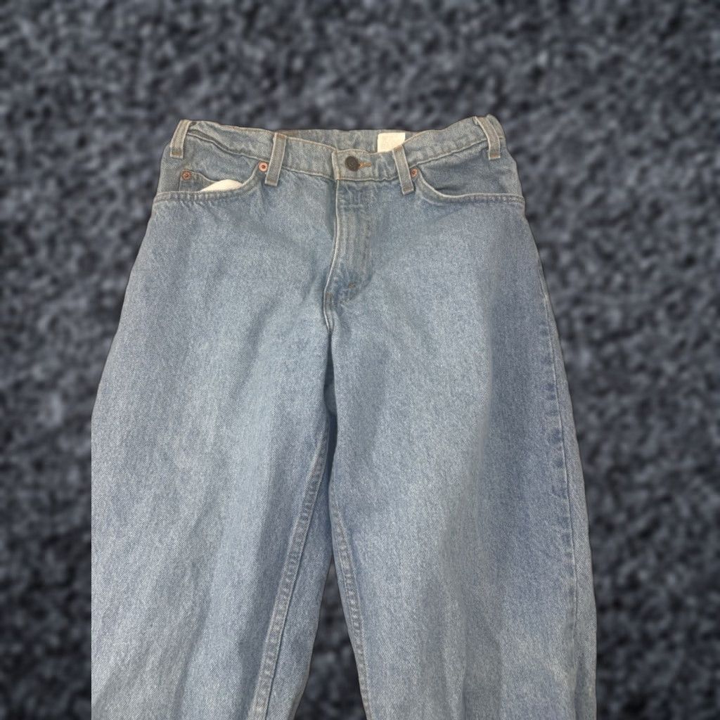 Levi's VINTAGE Levi's 550 Jeans Relaxed Orange Tab 31x30 Distressed 90s USA Weekender Denim Cardi? Size US 31 - 1 Thumbnail
