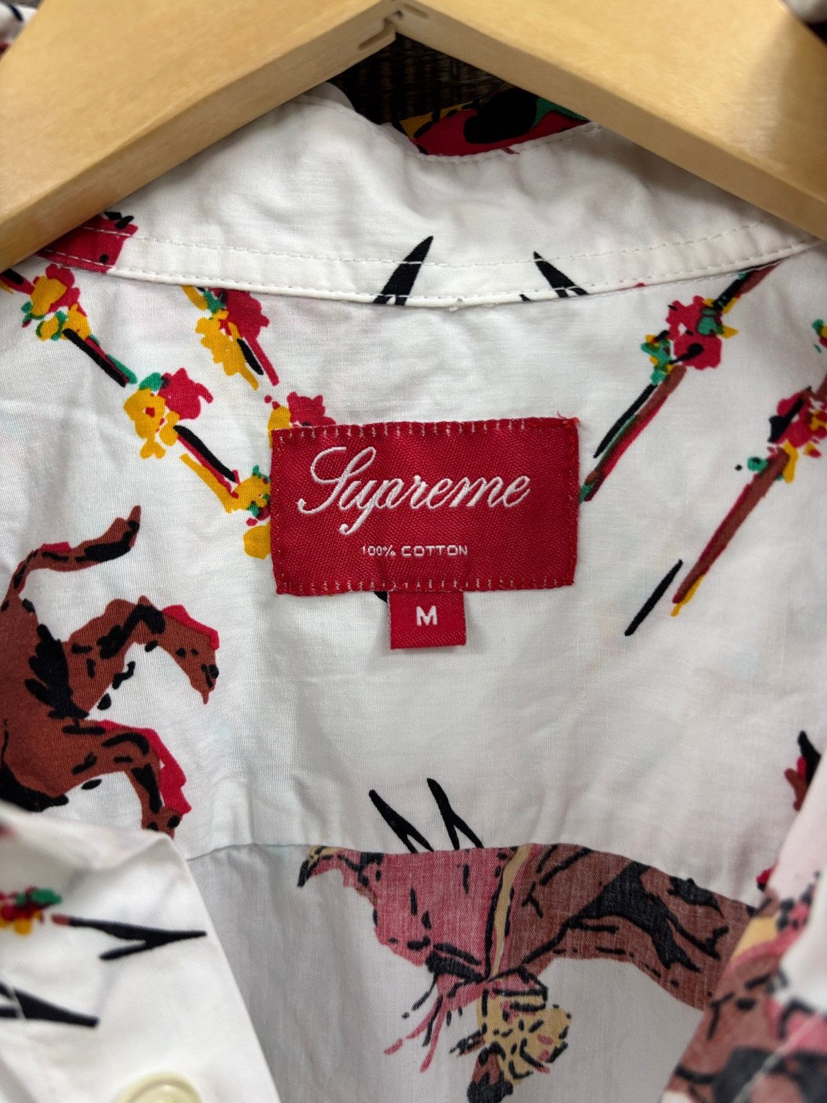 Supreme M-Supreme bull rider shirt Size US M / EU 48-50 / 2 - 2 Thumbnail
