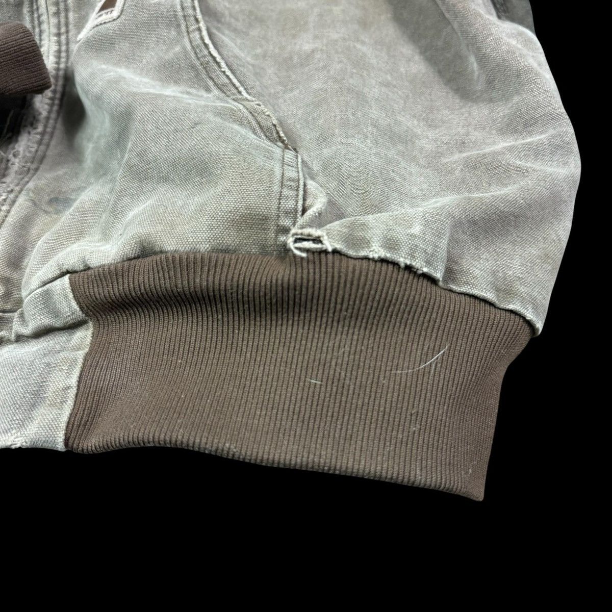 Carhartt Vintage 90s J06 CHT Faded Distressed Full Zip Jacket 2XL Size US XXL / EU 58 / 5 - 6 Thumbnail