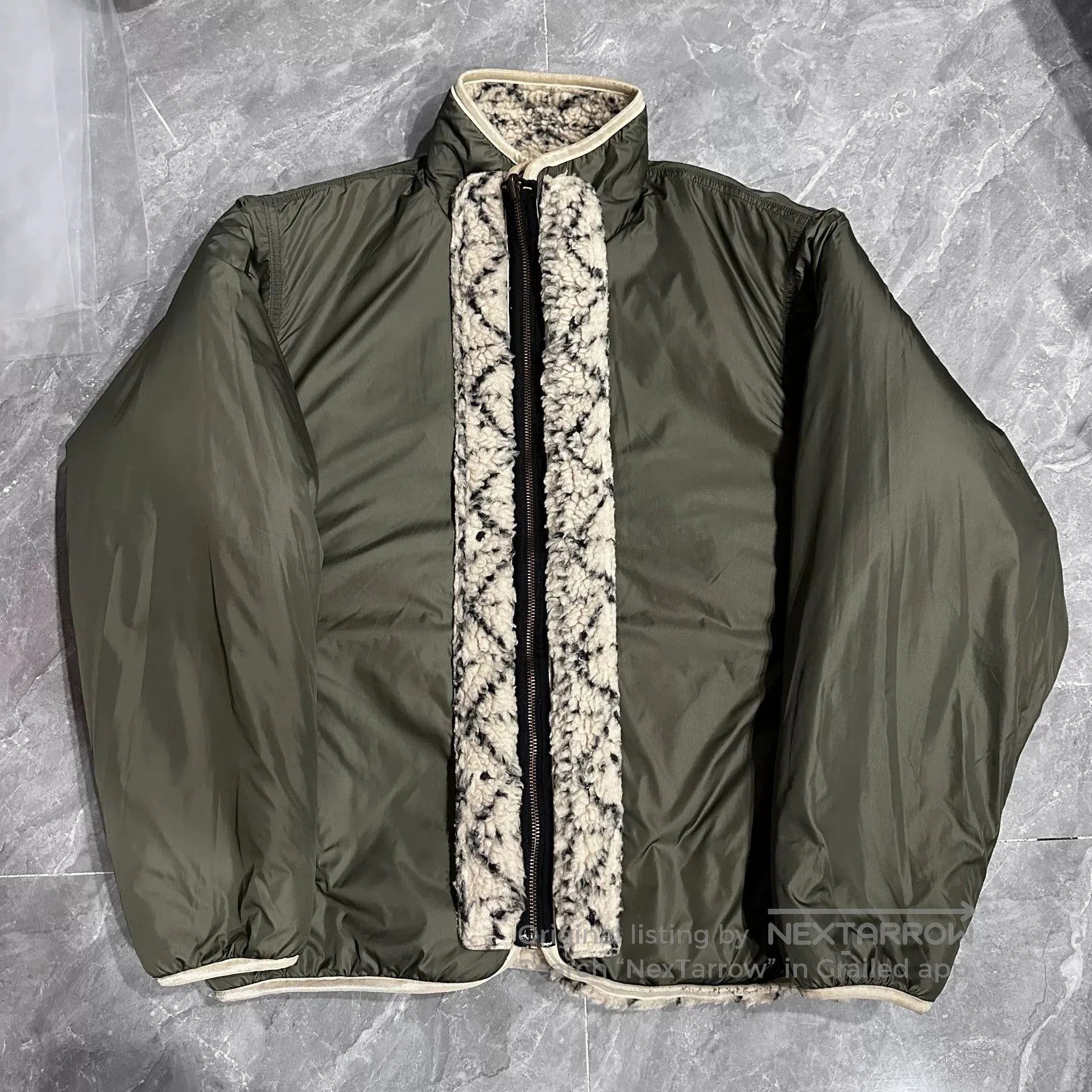 Kapital Kapital Reversible Lamb Fleece Jacket. Size US XL / EU 56 / 4 - 2 Thumbnail