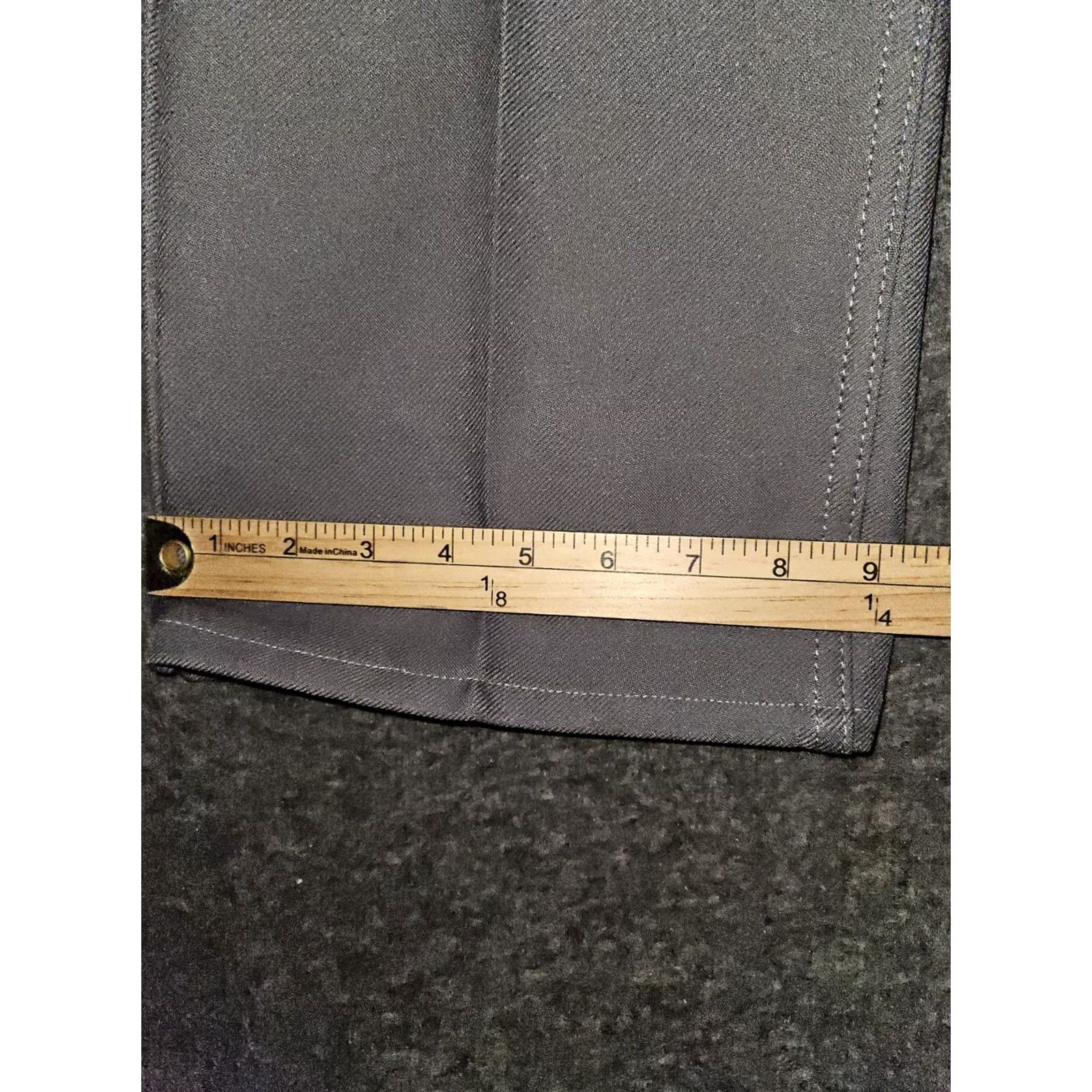 Wrangler VINTAGE Wrangler Pants 90's Western Mid Rise Straight Polyester Gray Men's 35x30 Size US 35 - 5 Thumbnail