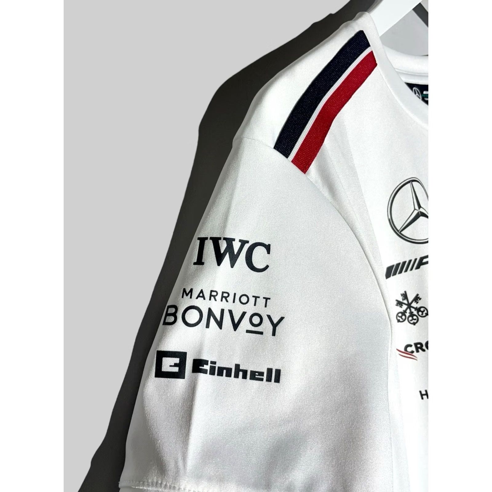 Mercedes-Benz Mercedes AMG Petronas 2023 Mens White Racing T-Shirt Size US M / EU 48-50 / 2 - 5 Thumbnail