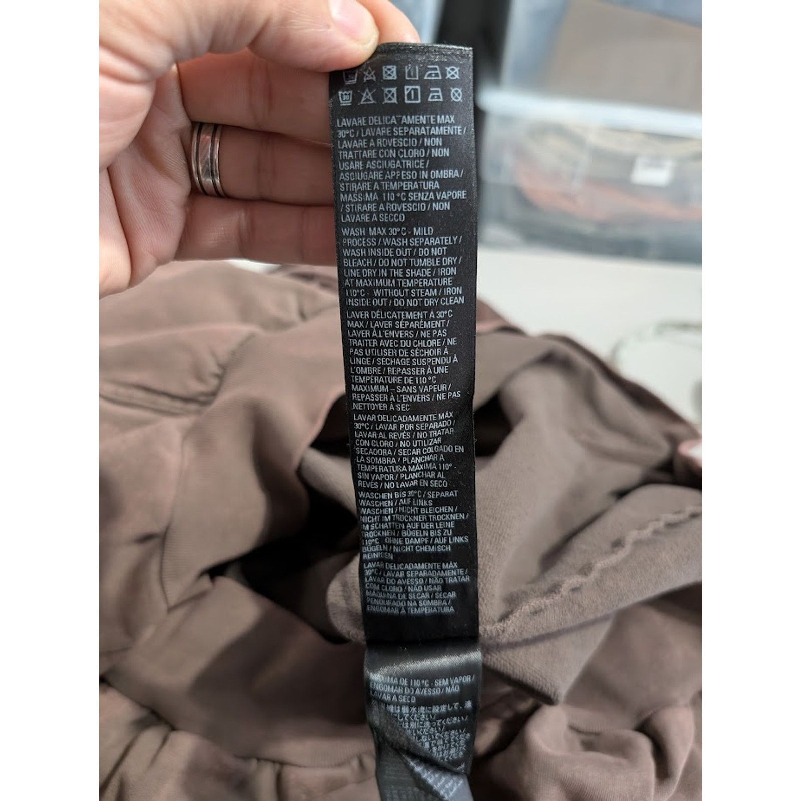 Balenciaga o1rshd1 Oversize Hoodie in Brown Size US L / EU 52-54 / 3 - 17 Thumbnail