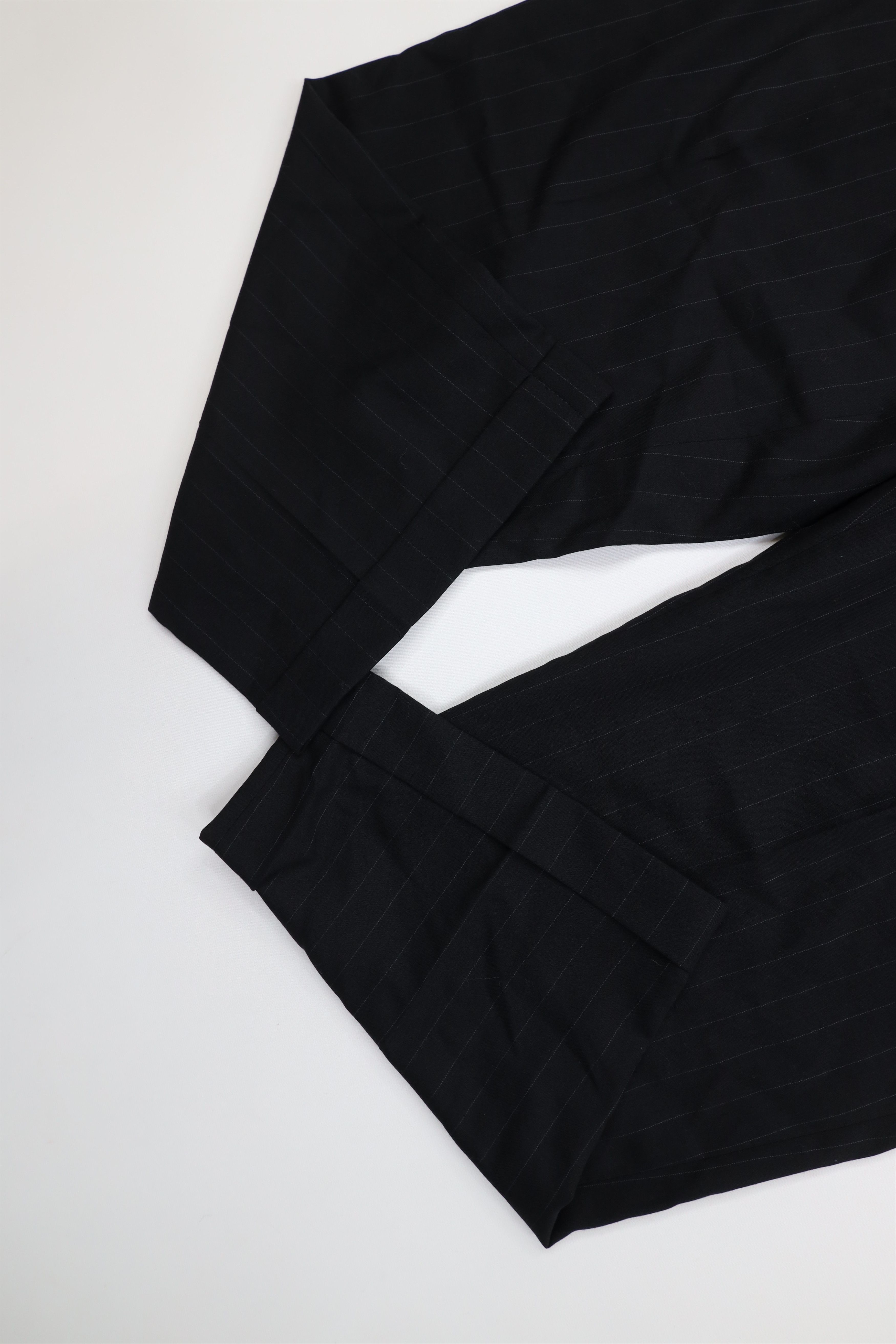 Vintage Vintage 90s Streetwear Knit Pinstriped Wide Leg Chino Pants Size US 34 / EU 50 - 6 Thumbnail