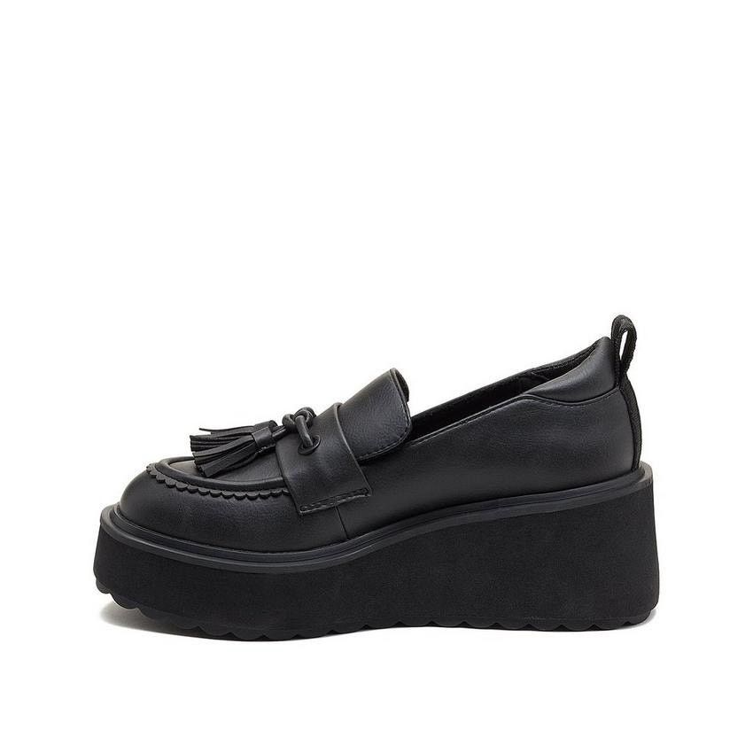 Other Rocket Dog Harper Platform Black Chunky Loafer Grunge Y2K Size US 8 / IT 38 - 3 Thumbnail