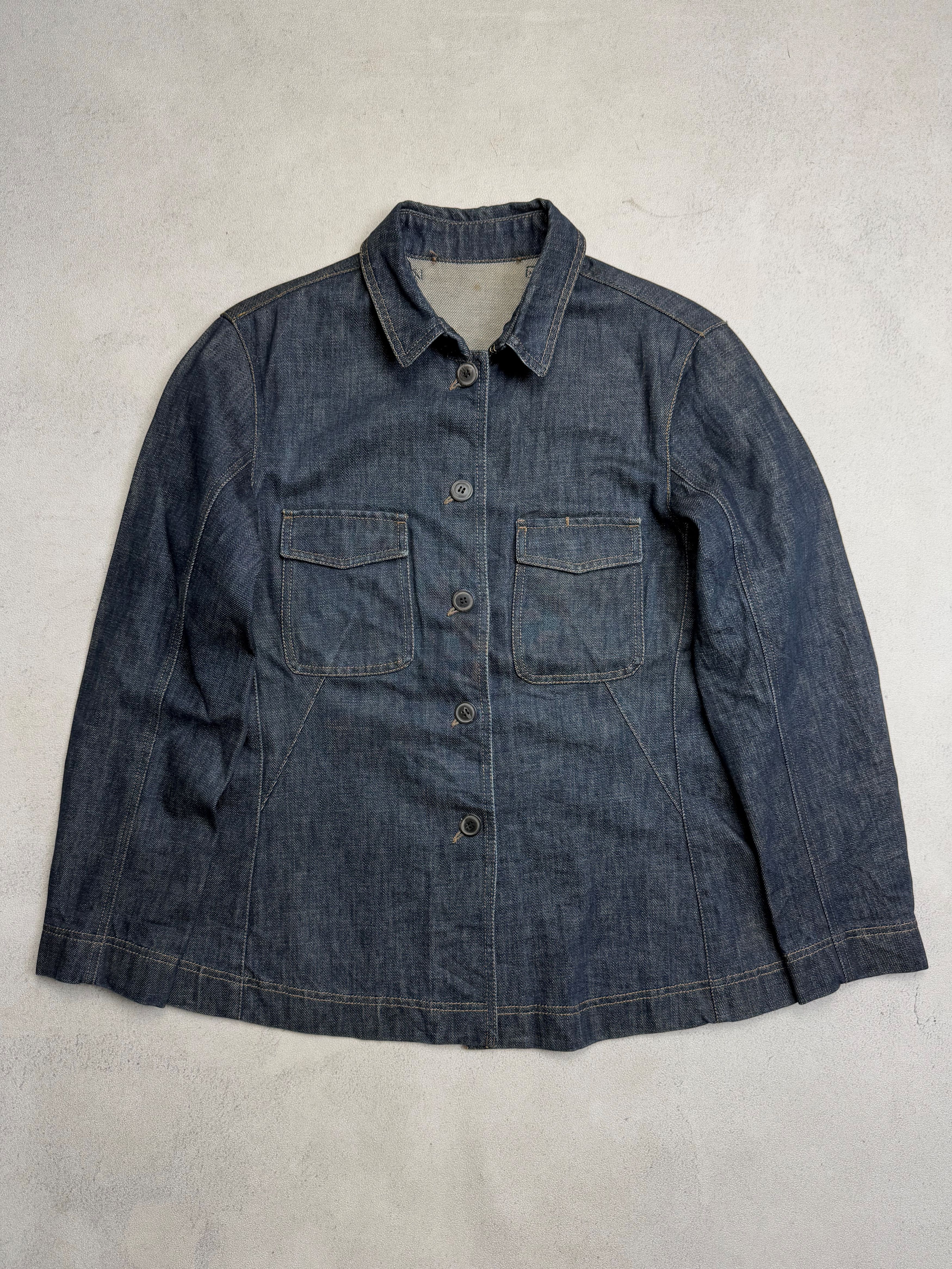 Prada Prada Denim Jacket Size L / US 10 / IT 46 - 3 Thumbnail