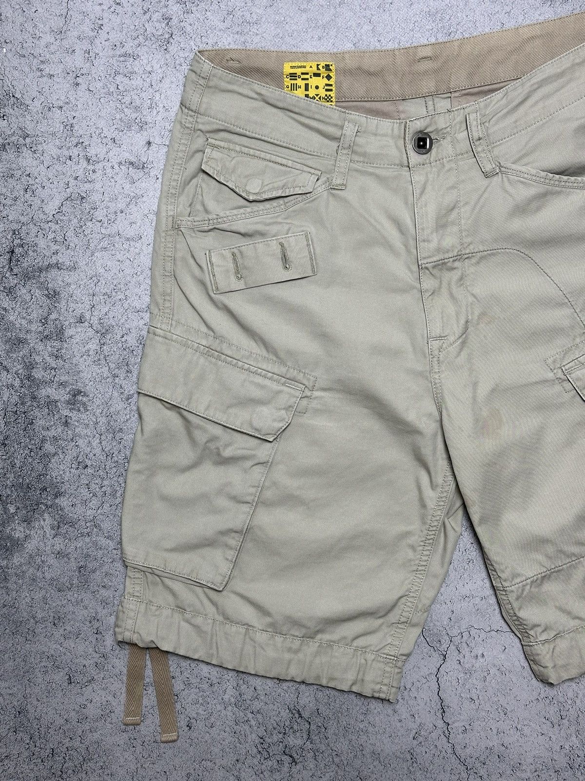G-Star Vintage G-Star Raw Cargo Shorts Rovic Field Loose Bermuda Size US 30 / EU 46 - 2 Thumbnail