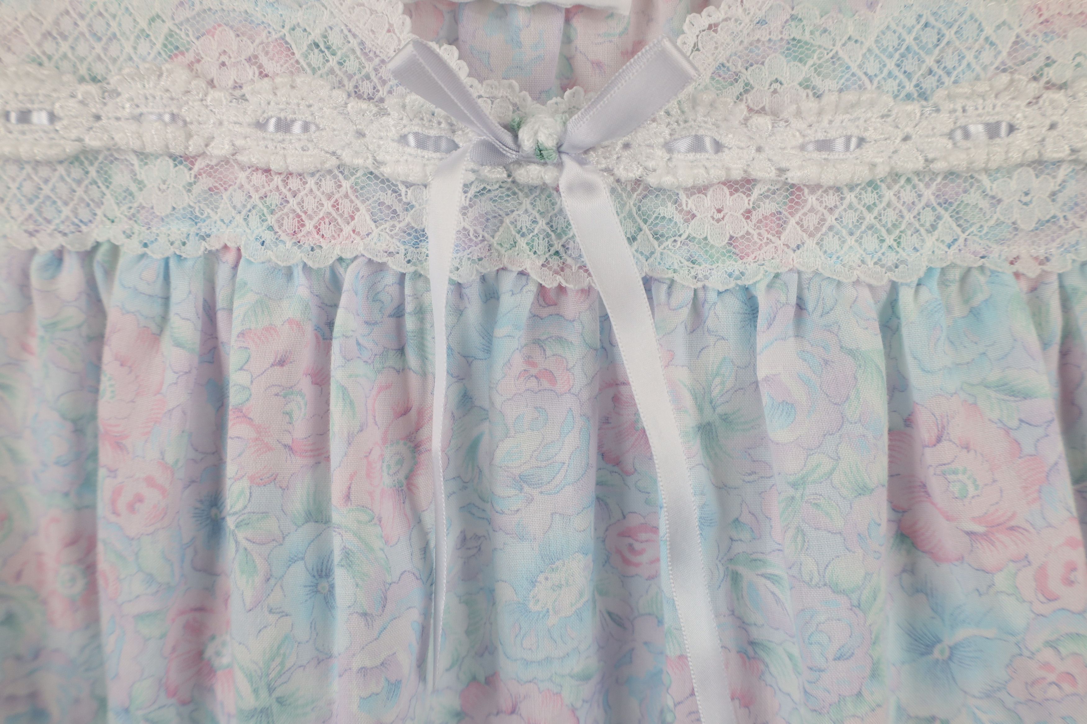 Vintage Vintage 90s Miss Elaine Lace Night Gown Sleep Shirt USA Size M / US 6-8 / IT 42-44 - 5 Thumbnail