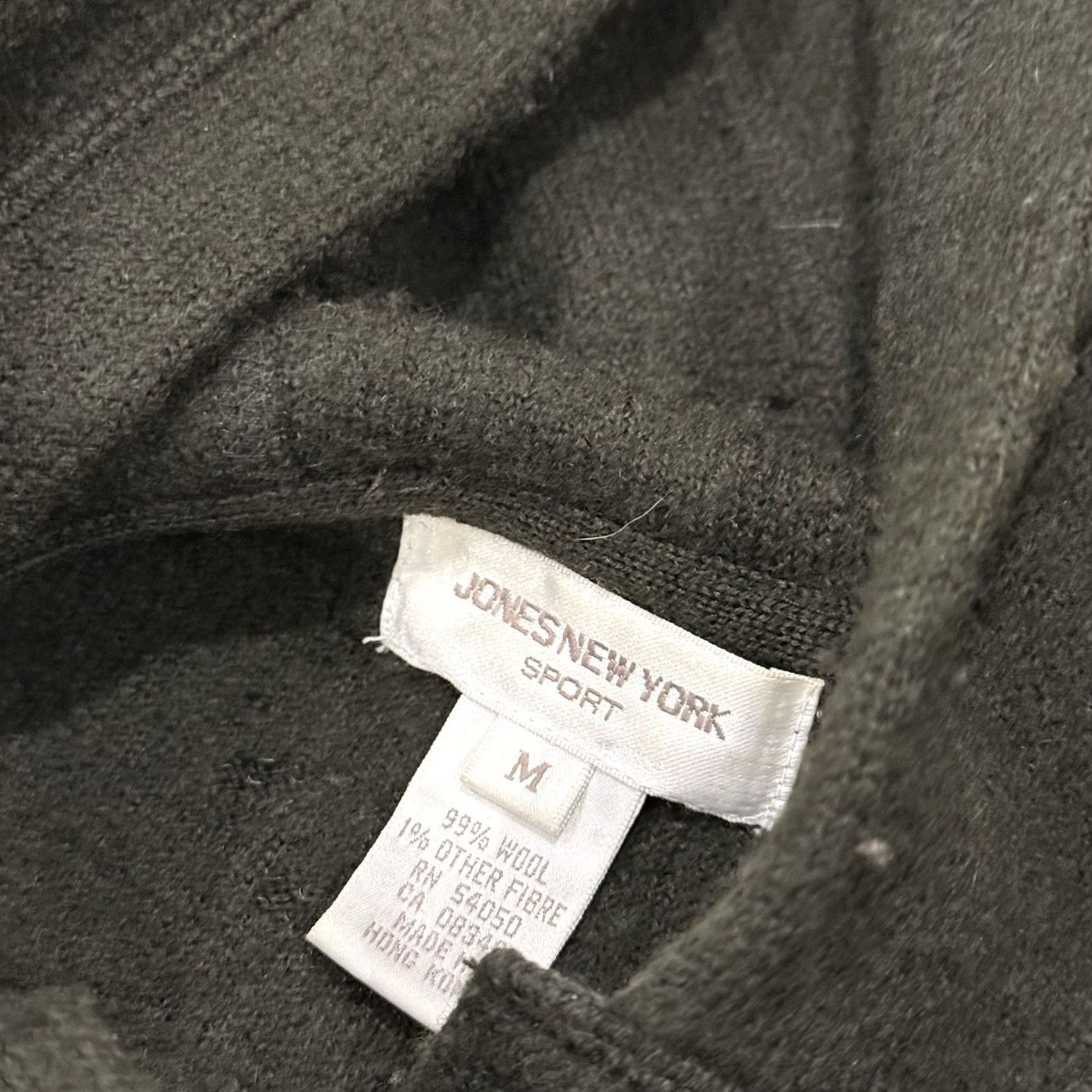 Jones New York VINTAGE Jones New York Sport Jacket M Wool Hooded Toggle Button Winter Green Womens Size M / US 6-8 / IT 42-44 - 3 Thumbnail