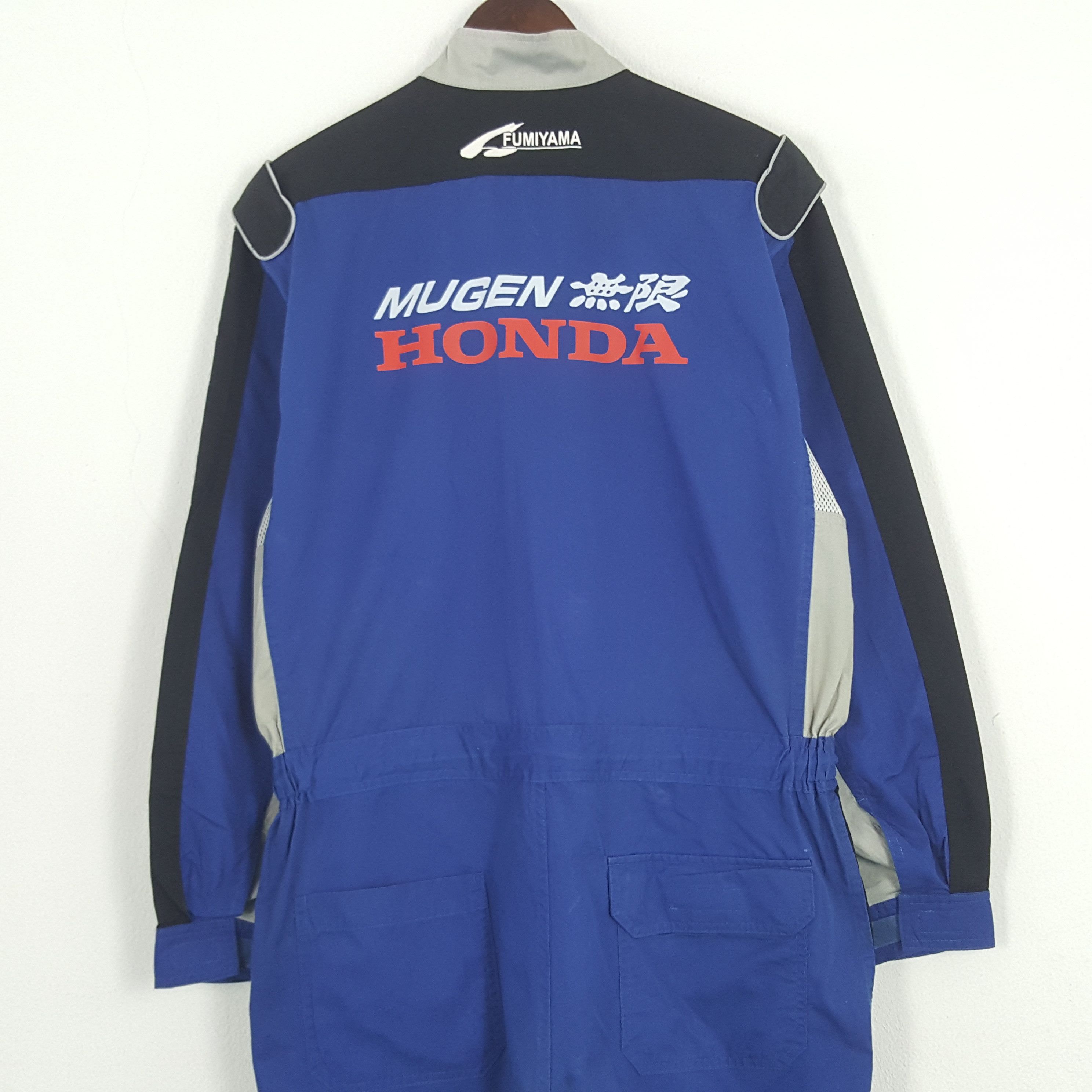 Honda × Vintage Vintage Mugen Honda Custom Sport Coverall Jumpsuit Jacket Size US L / EU 52-54 / 3 - 2 Thumbnail